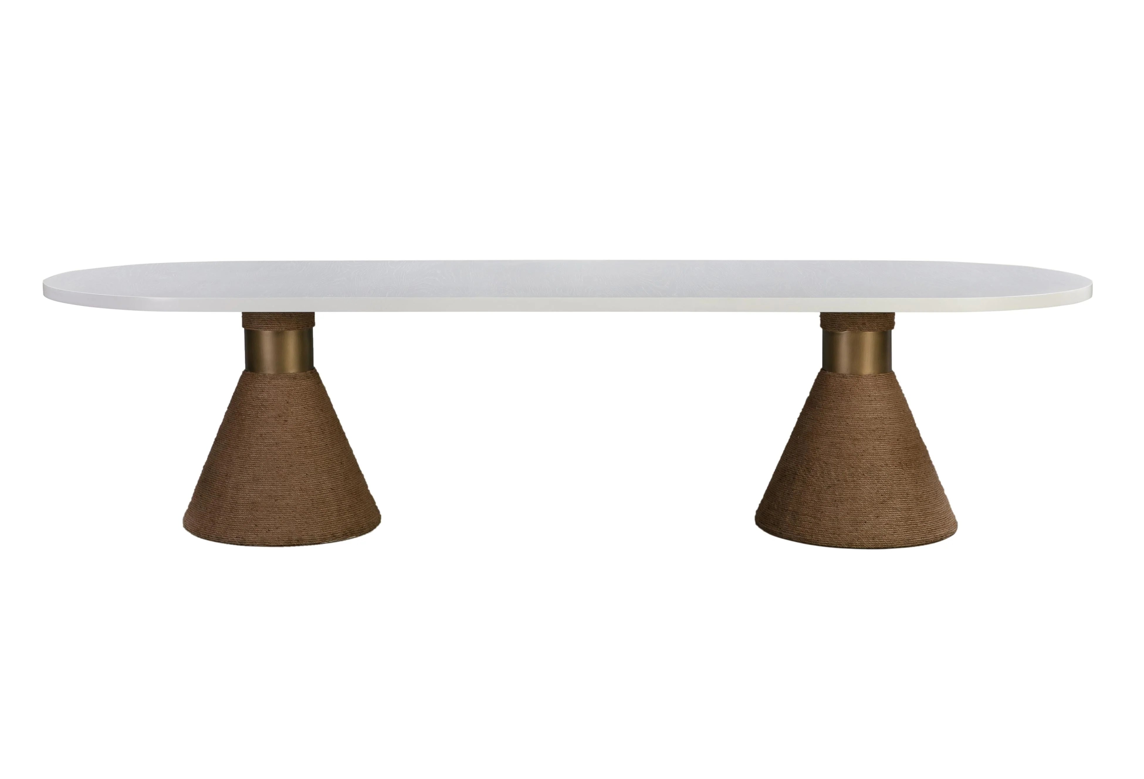 Rishi Rope 120" Oval Dining Table - Image 12