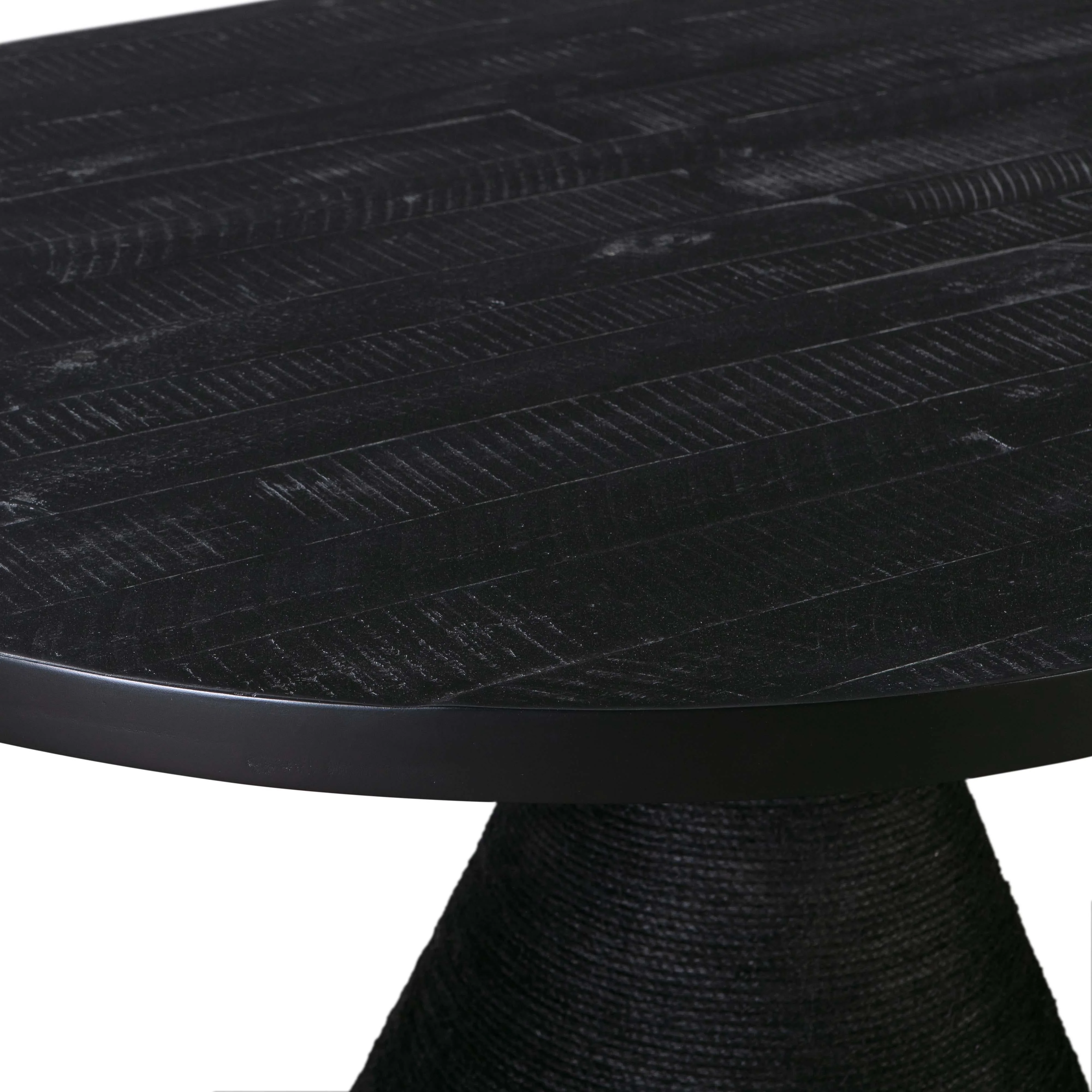 Rishi Rope 120" Oval Dining Table - Image 8