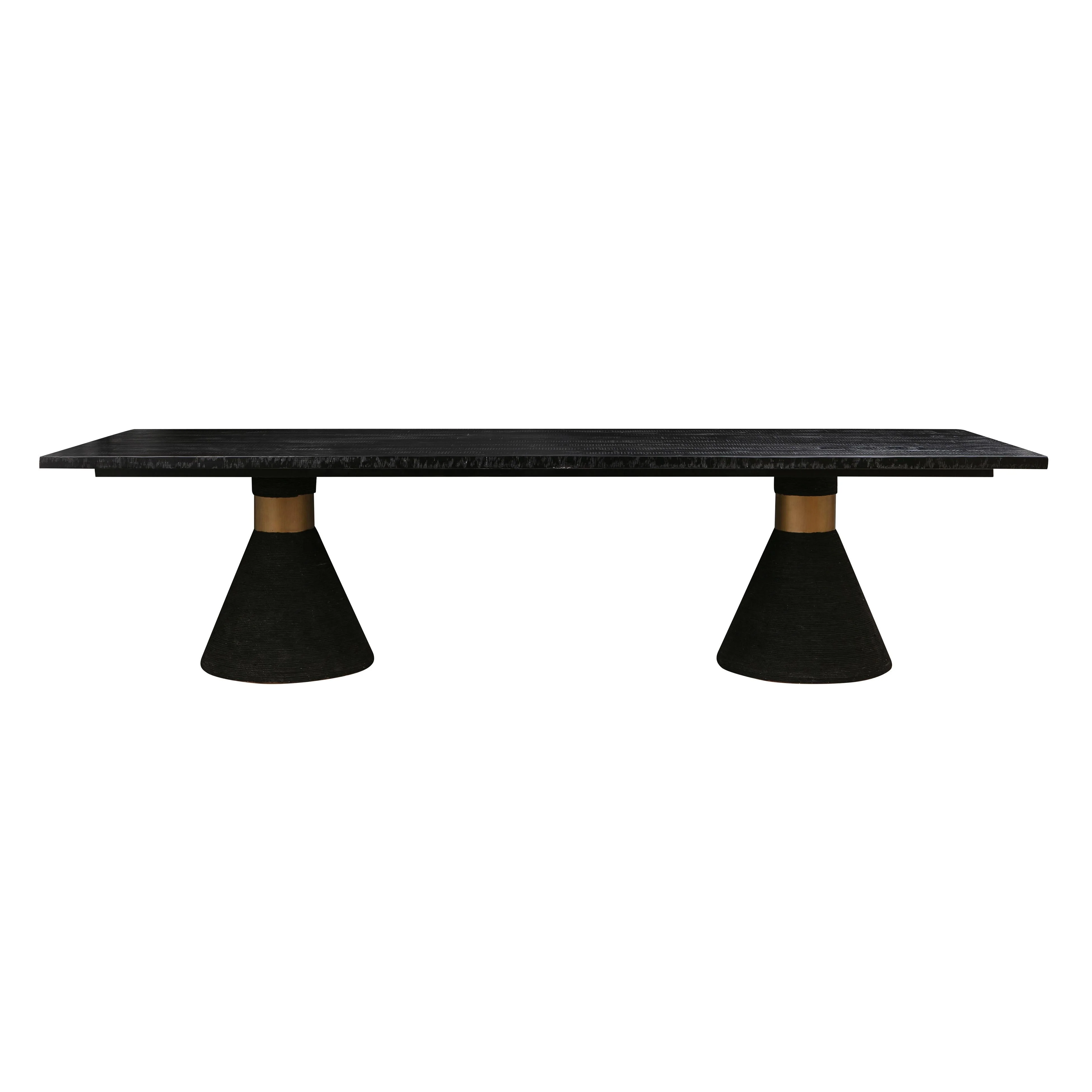 Rishi Rope 120" Rectangular Dining Table - Image 3
