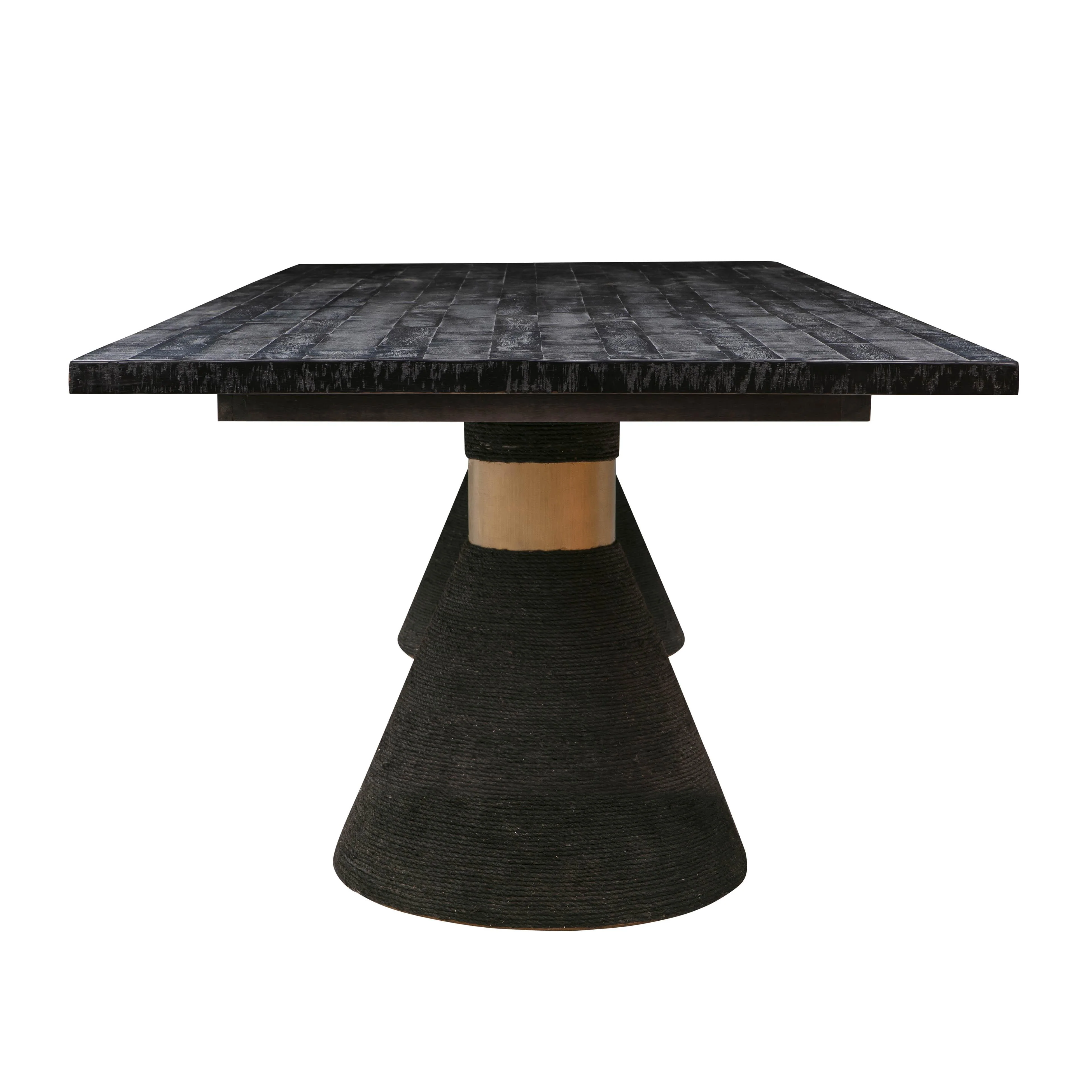 Rishi Rope 120" Rectangular Dining Table - Image 4