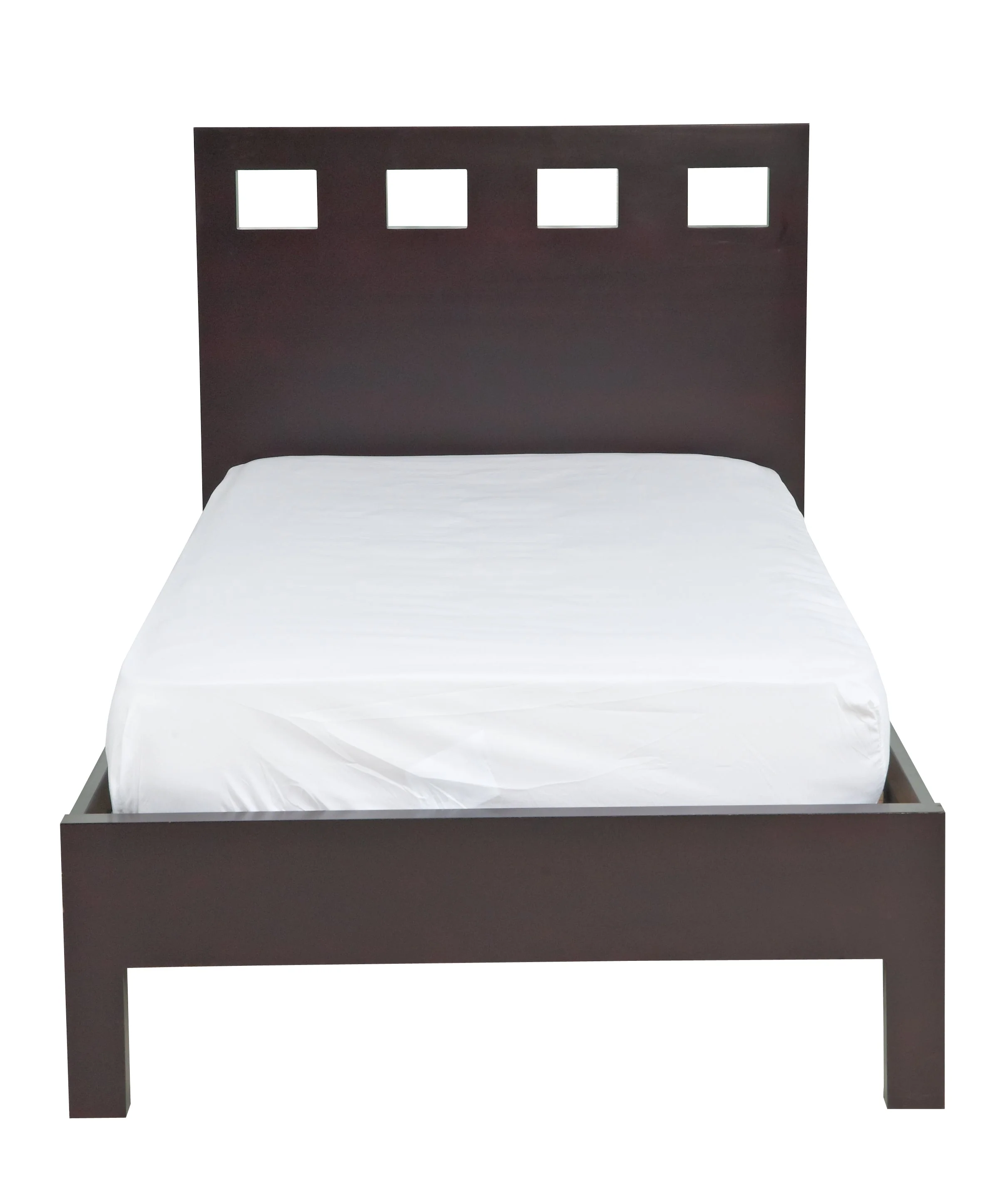 Riva Wood California King Platform Bed in Espresso - Image 7