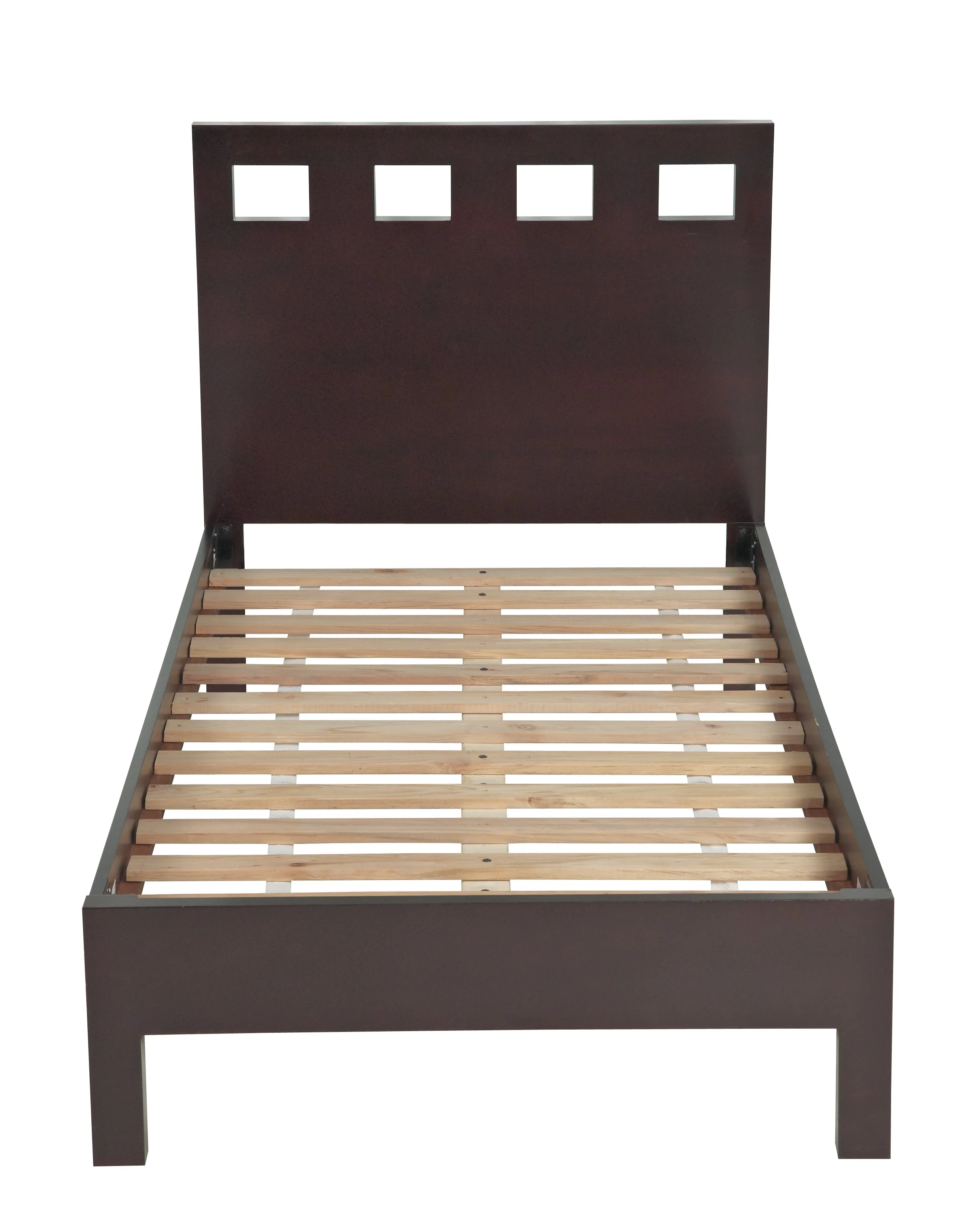 Riva Wood California King Platform Bed in Espresso - Image 9