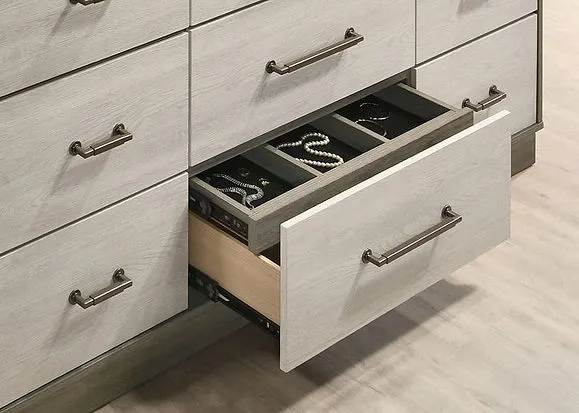 River Grey/Beige Platform Bedroom Set - Image 8