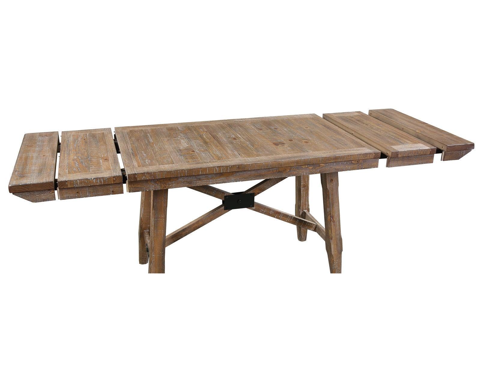 Riverdale 96-inch Counter Table w/2 12-inch Leaves - Image 2