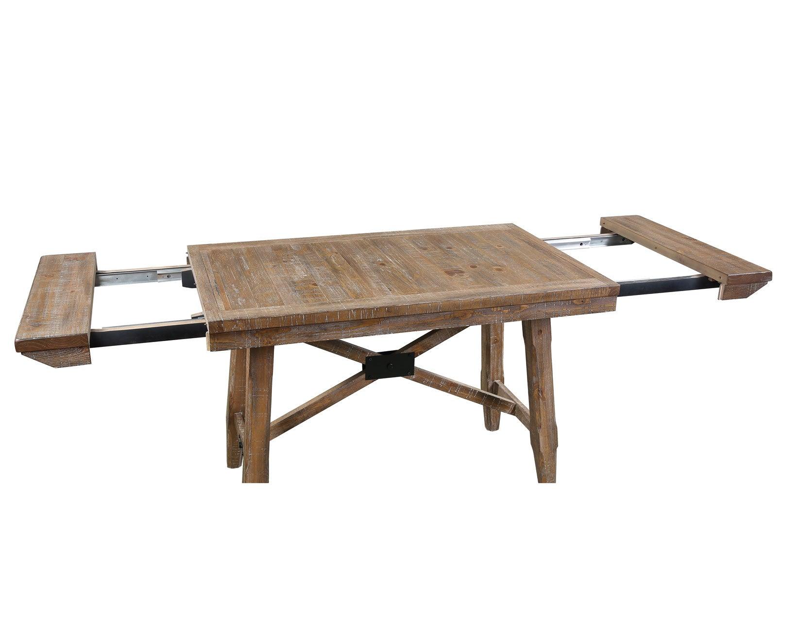 Riverdale 96-inch Counter Table w/2 12-inch Leaves - Image 3