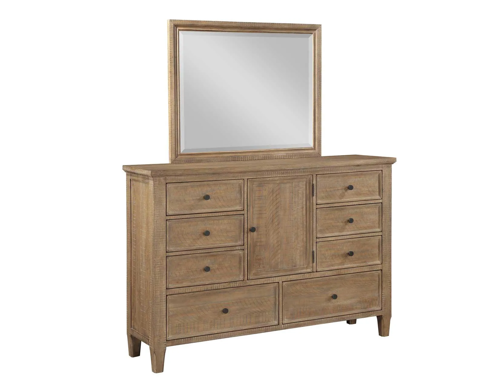 Riverdale Driftwood 4-Piece Queen Storage Platform Bedroom Set - Image 15