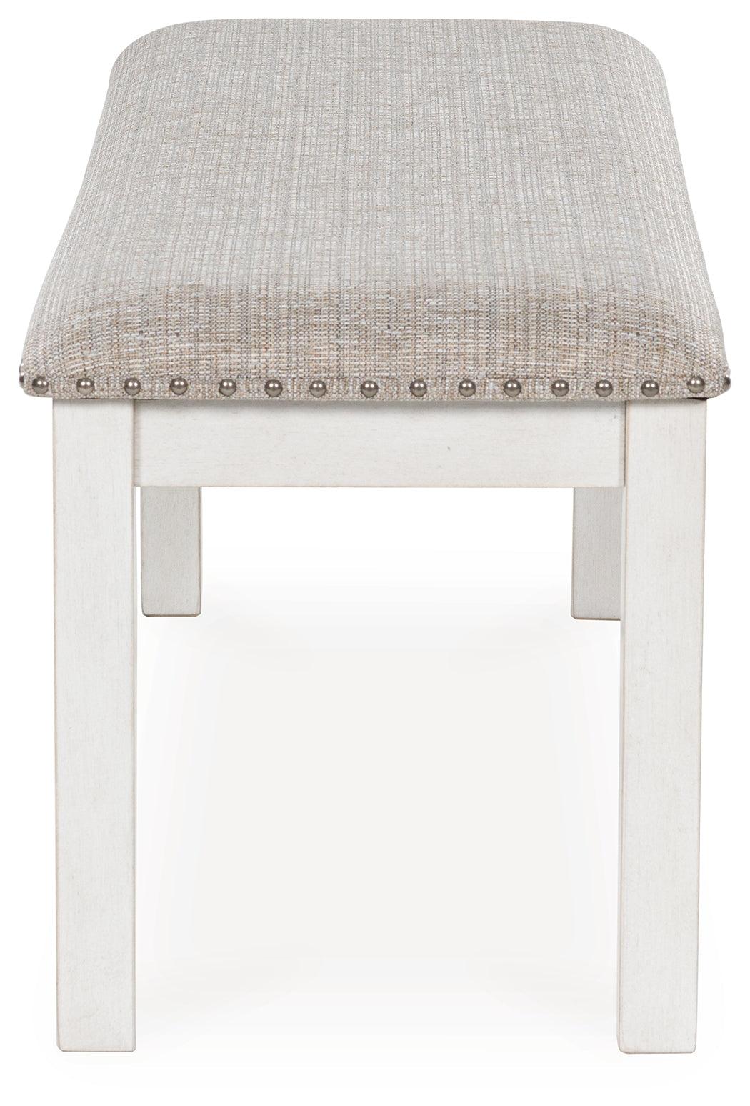 Robbinsdale Antique White 48" Dining Bench - Image 2