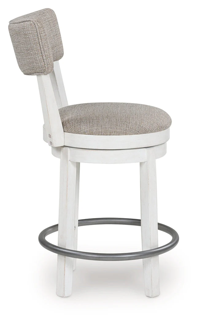 Robbinsdale Antique White Counter Height Barstool (Set of 2), Set of 2 - Image 3