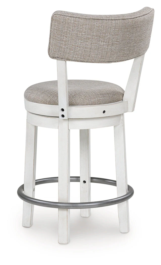 Robbinsdale Antique White Counter Height Barstool (Set of 2), Set of 2 - Image 4