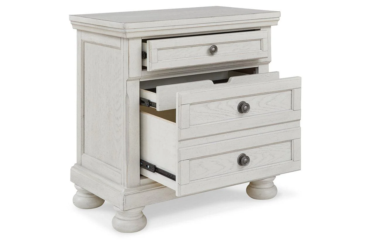 Robbinsdale Antique White Nightstand - Image 2