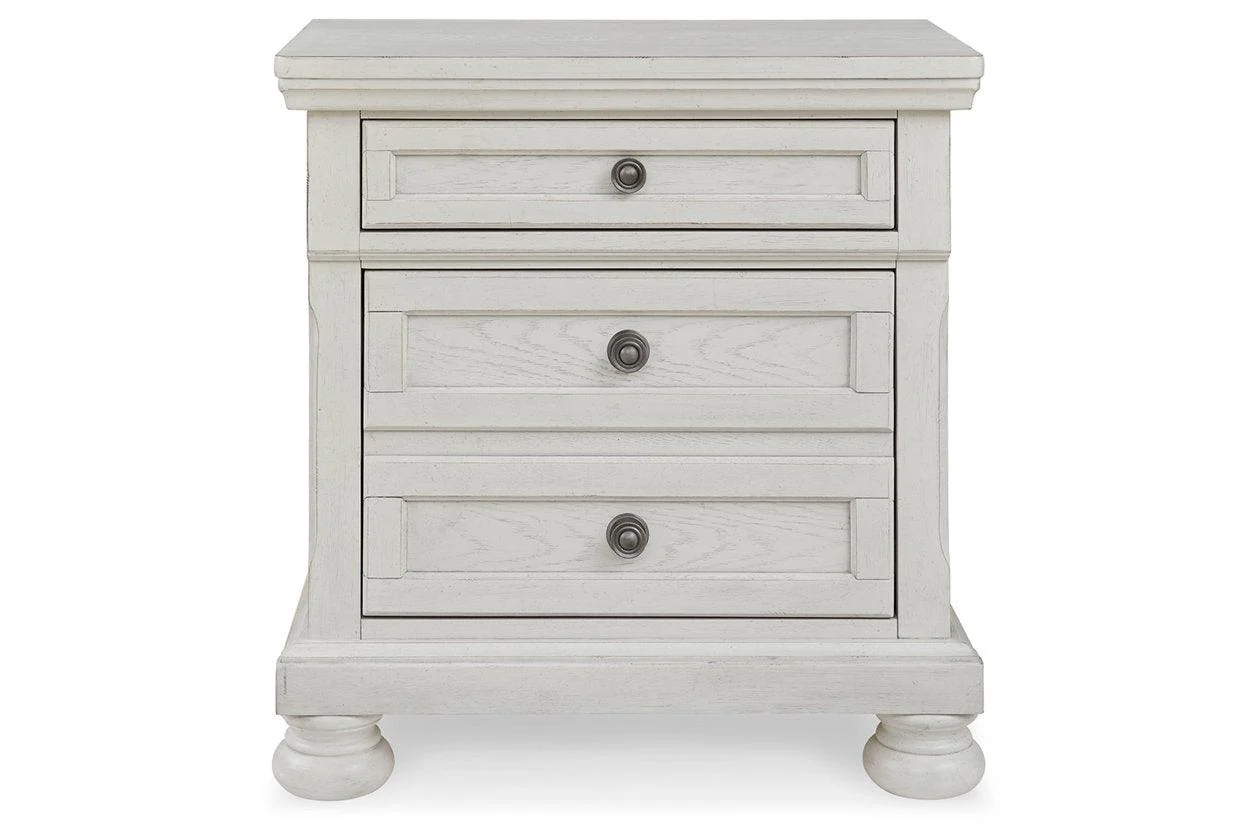 Robbinsdale Antique White Nightstand - Image 3