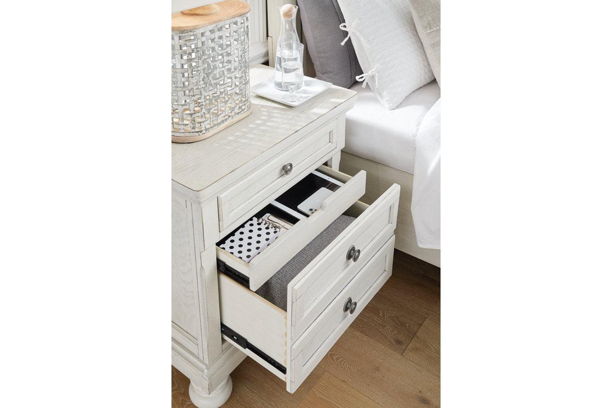 Robbinsdale Antique White Nightstand - Image 5