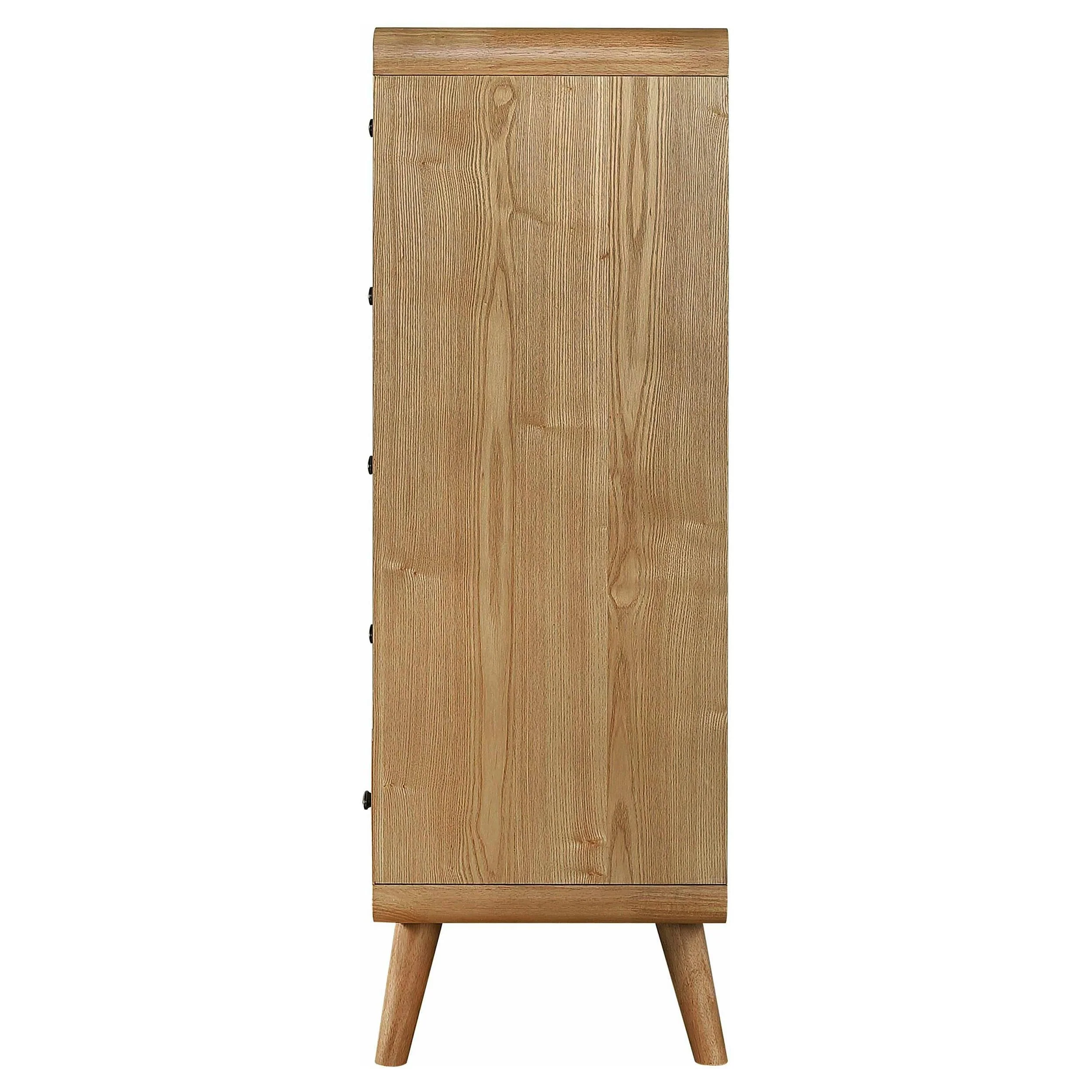 Robyn 5-drawer Bedroom Chest of Drawers Light Ash - Image 8