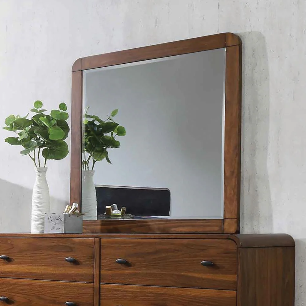 Robyn Dark Walnut Rectangular Mirror - Image 3