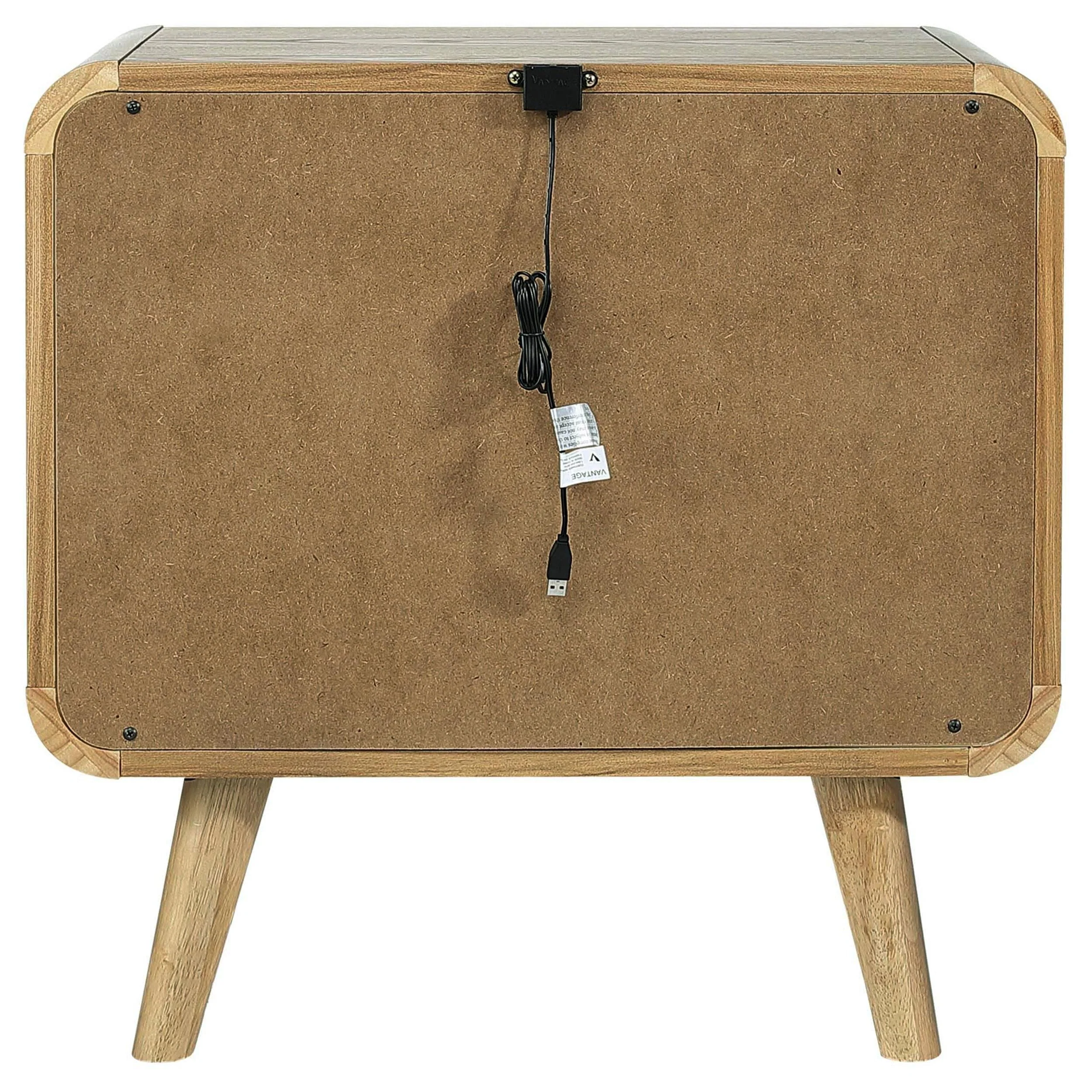 Robyn Light Ash 2-Drawer Nightstand - Image 6