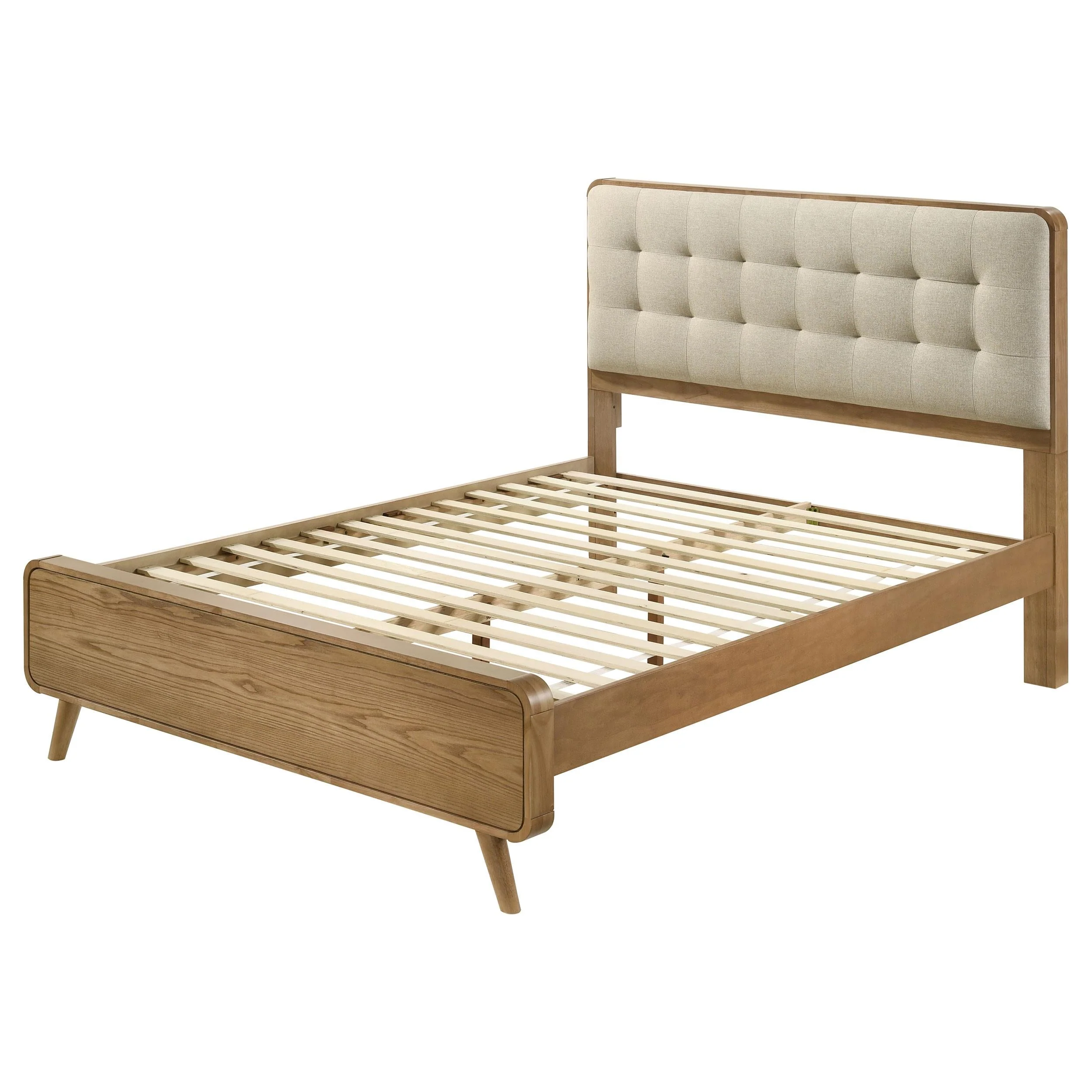 Robyn Light Ash Wood Eastern King Platform Bed - Image 5