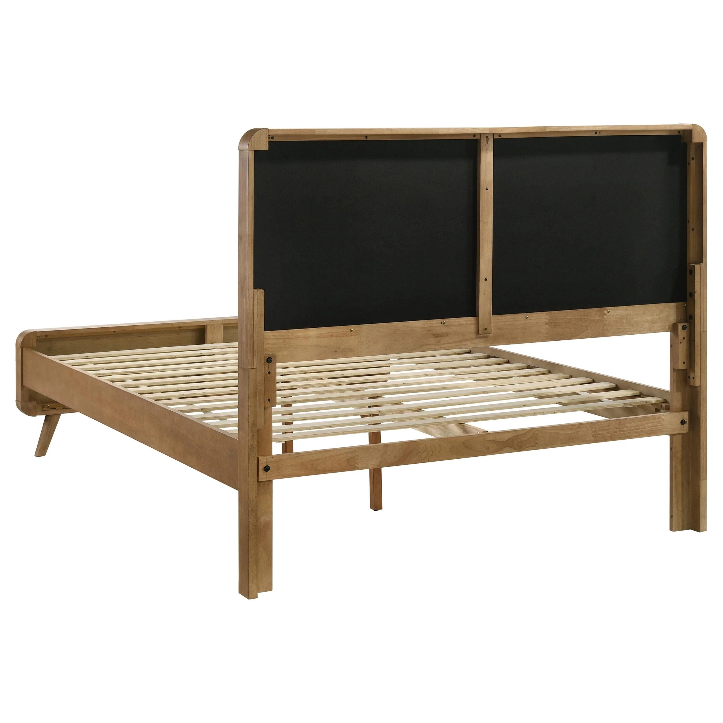 Robyn Light Ash Wood Queen Platform Bed - Image 7