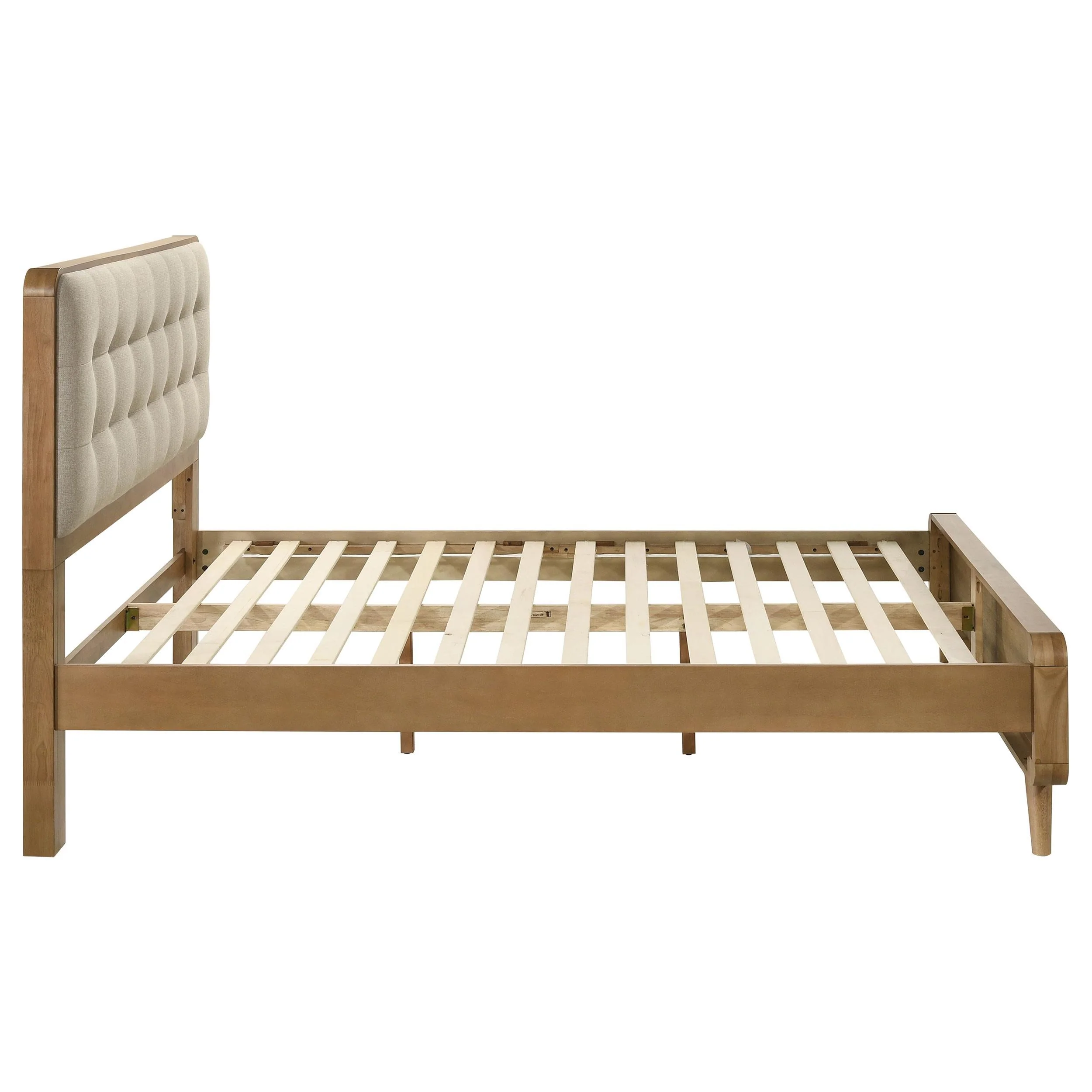 Robyn Light Ash Wood Queen Platform Bed - Image 9