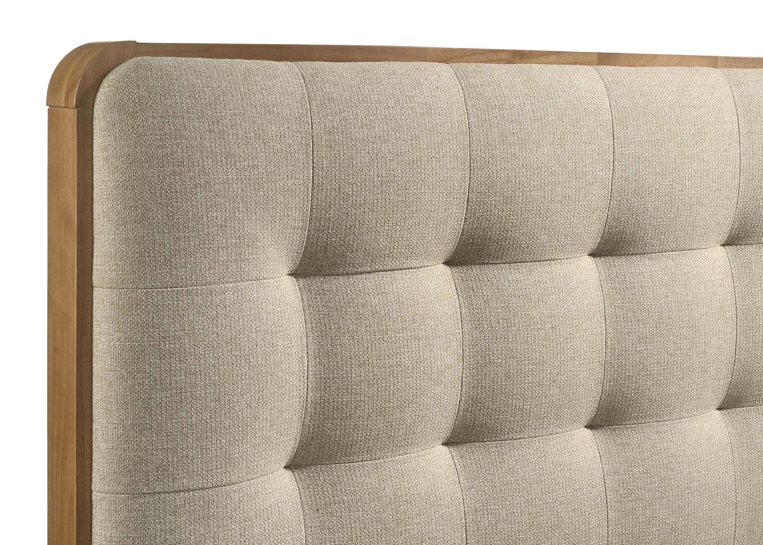 Robyn Wood California King Platform Bed Light Ash - Image 10