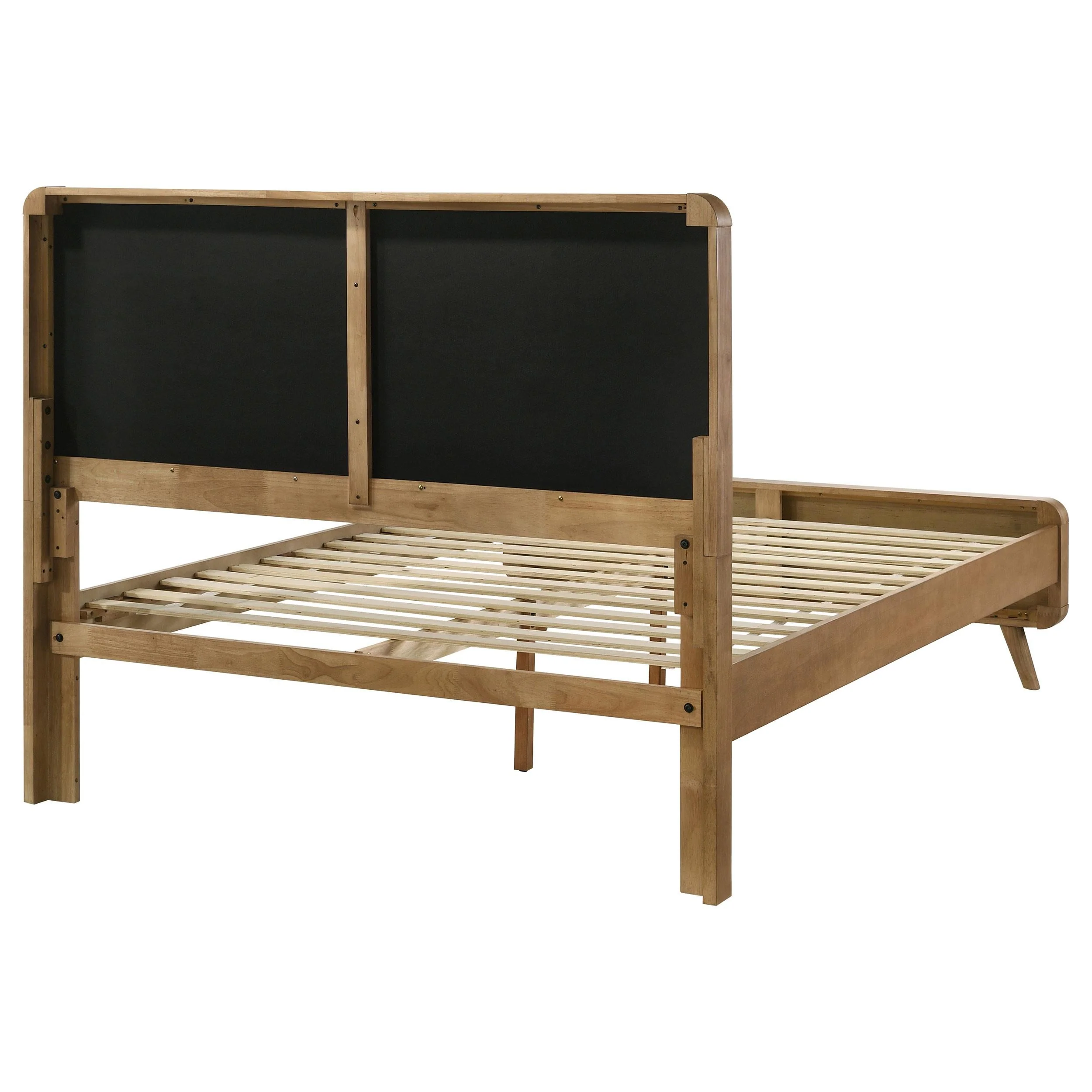 Robyn Wood California King Platform Bed Light Ash - Image 8