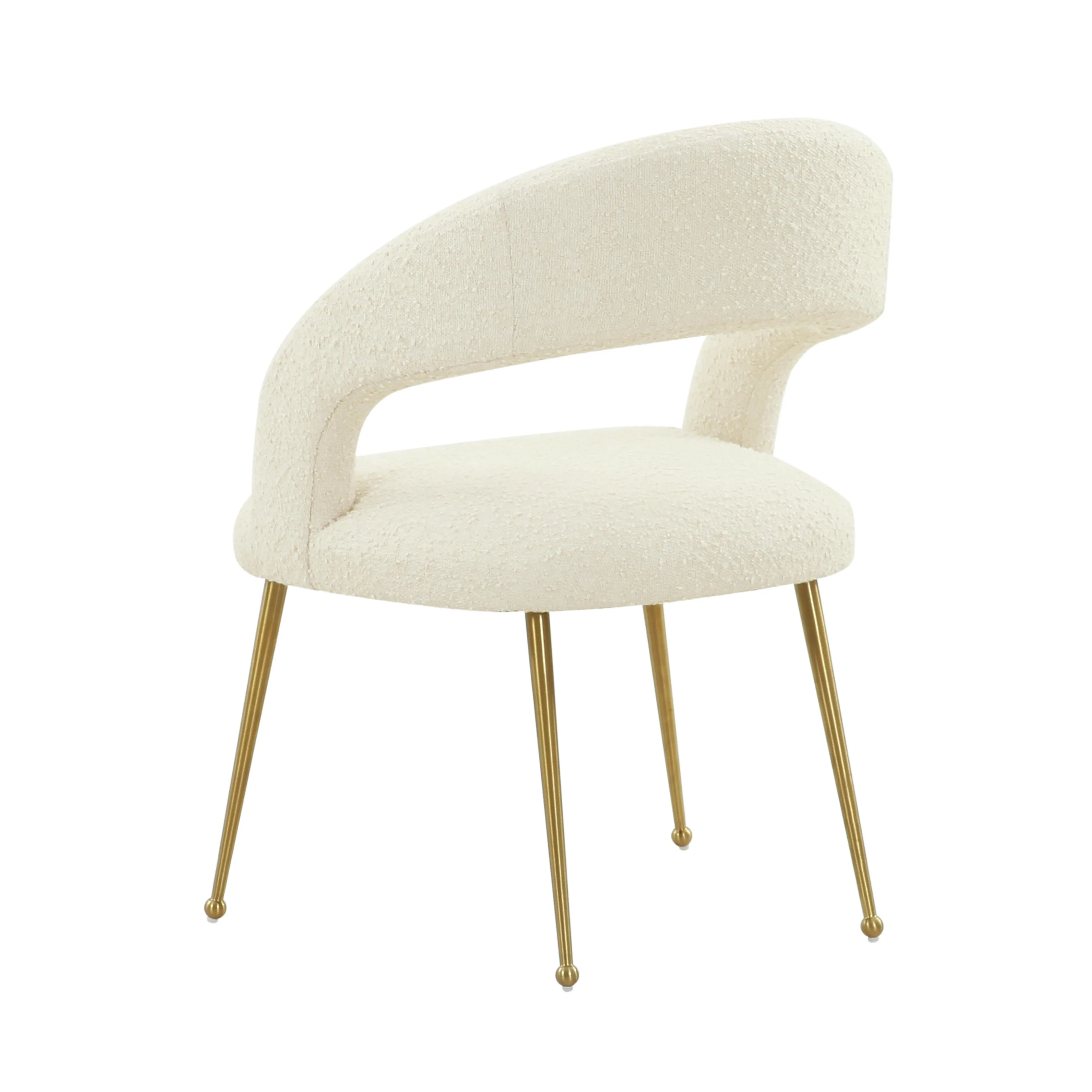 Rocco Performance Boucle Dining Chair - Image 4