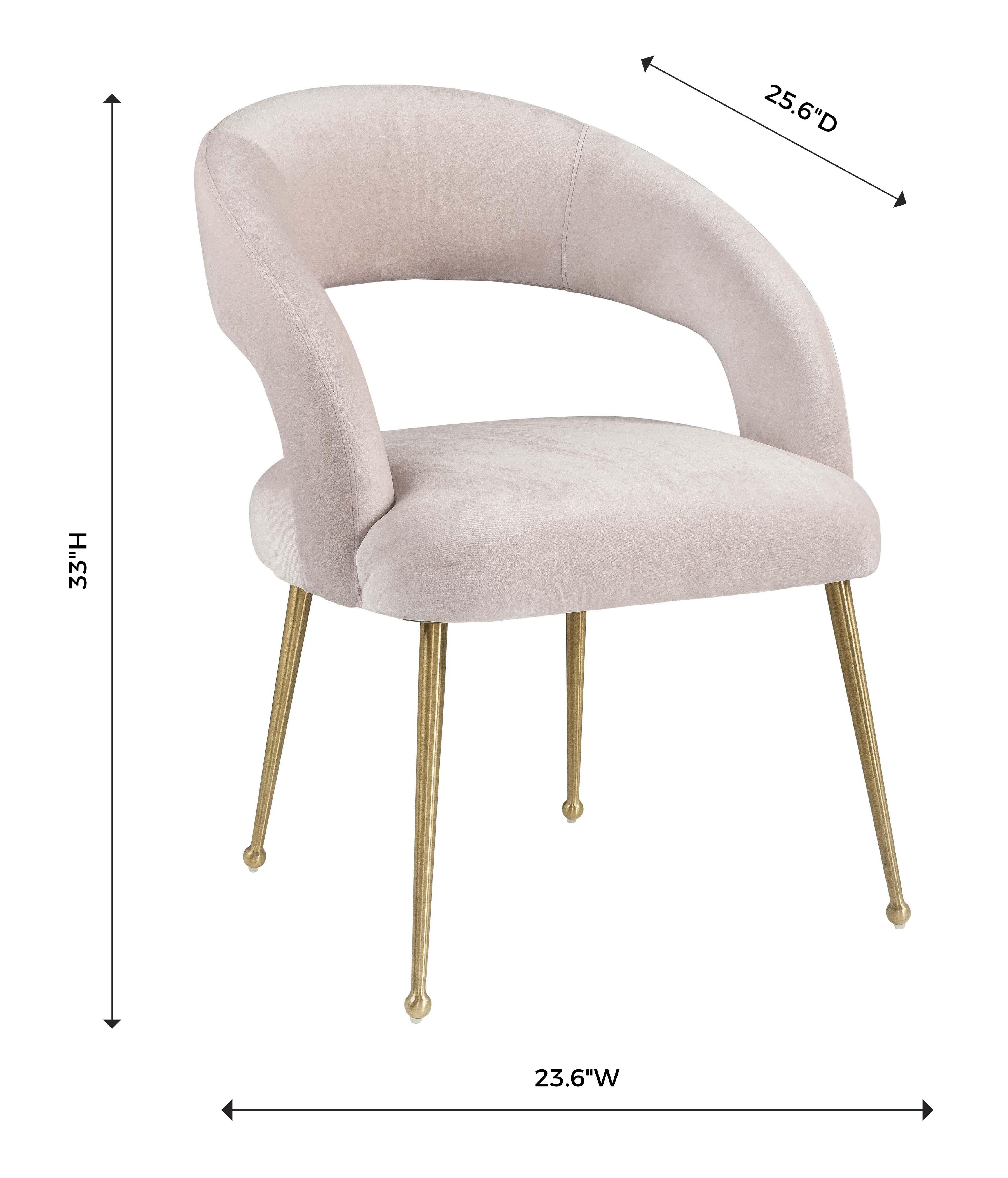 Rocco Velvet Dining Chair - Image 6