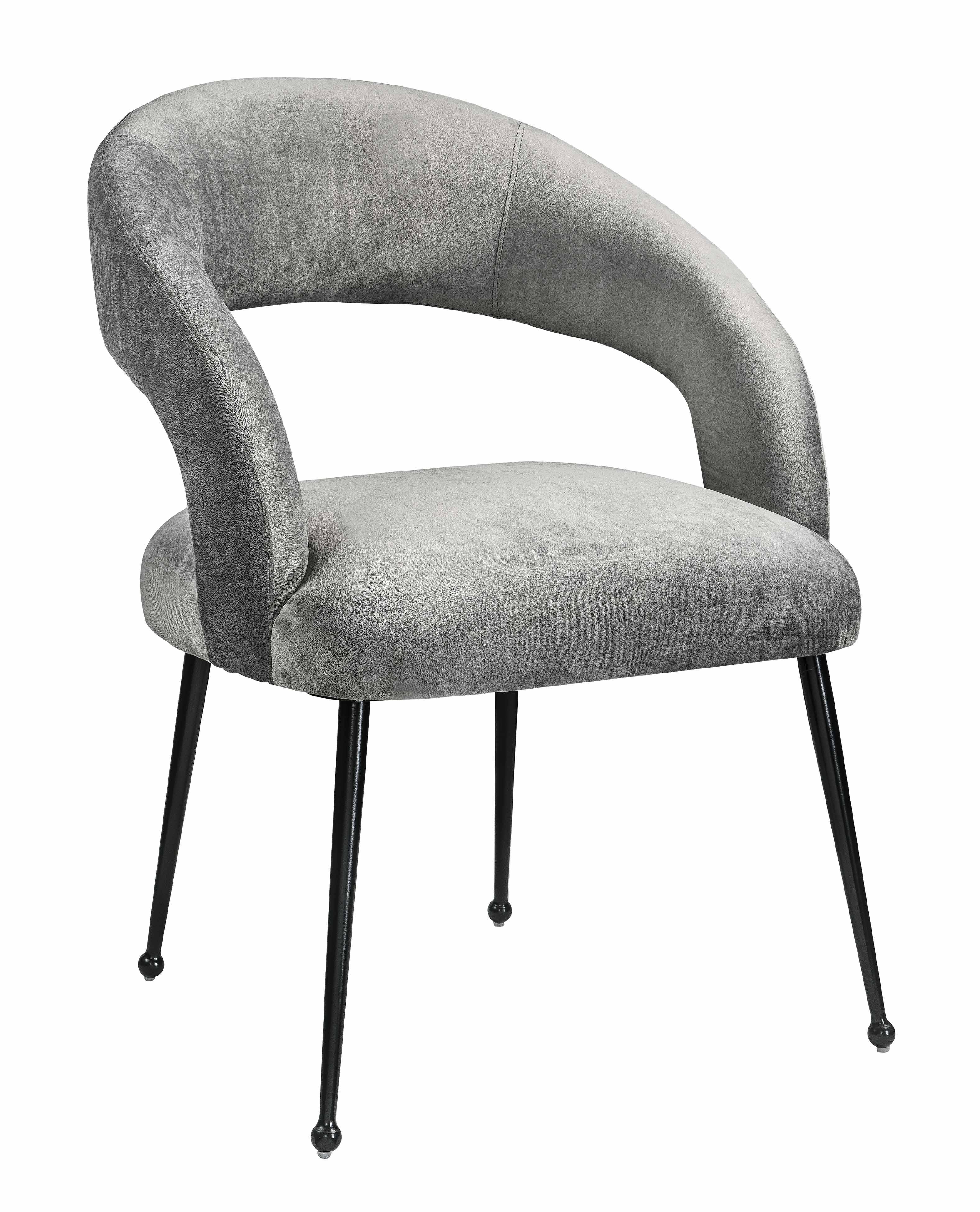 Rocco Velvet Dining Chair - Image 7