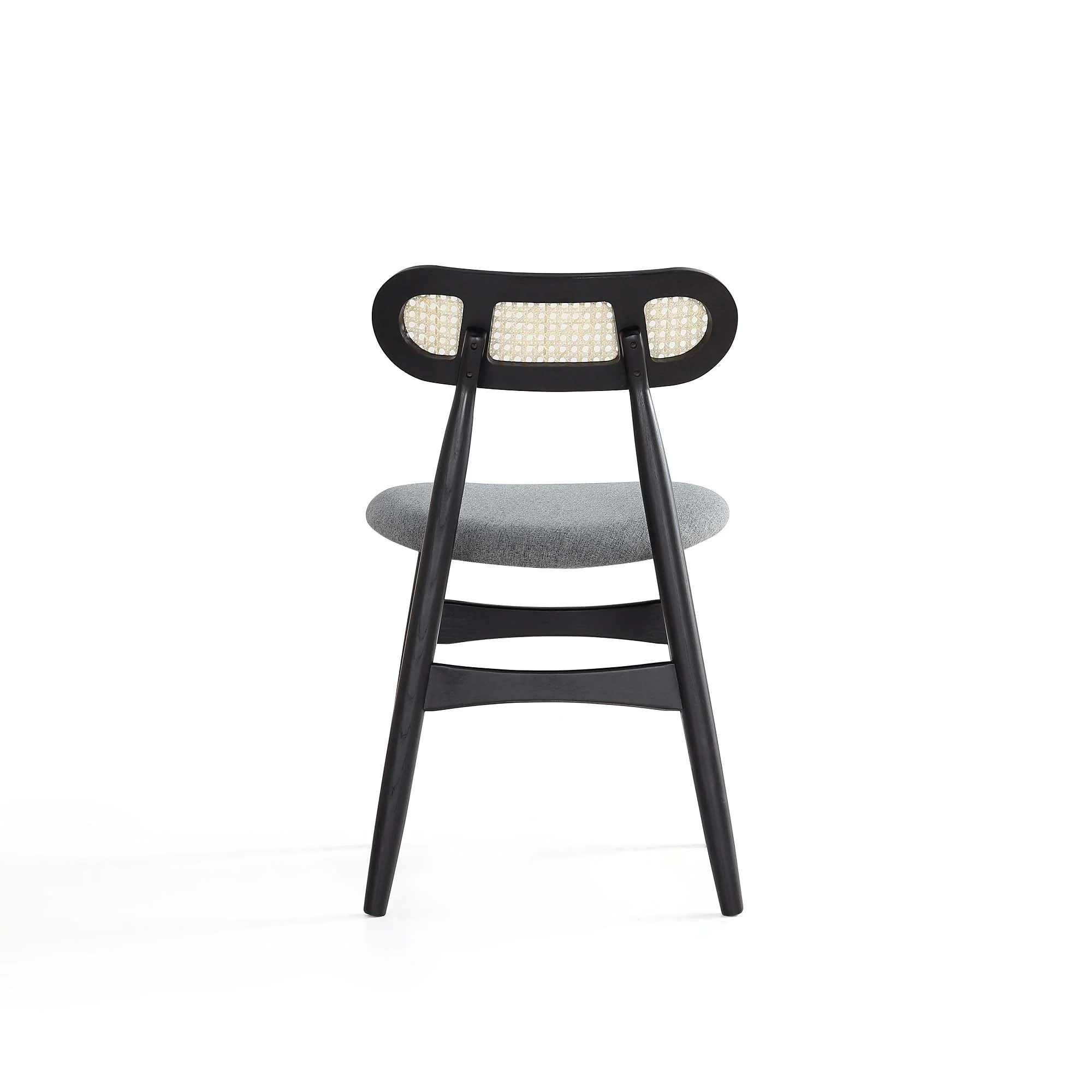 Rockaway 70.86 Dining Set with 6 Colbert Chairs in Black and Grey - Image 18