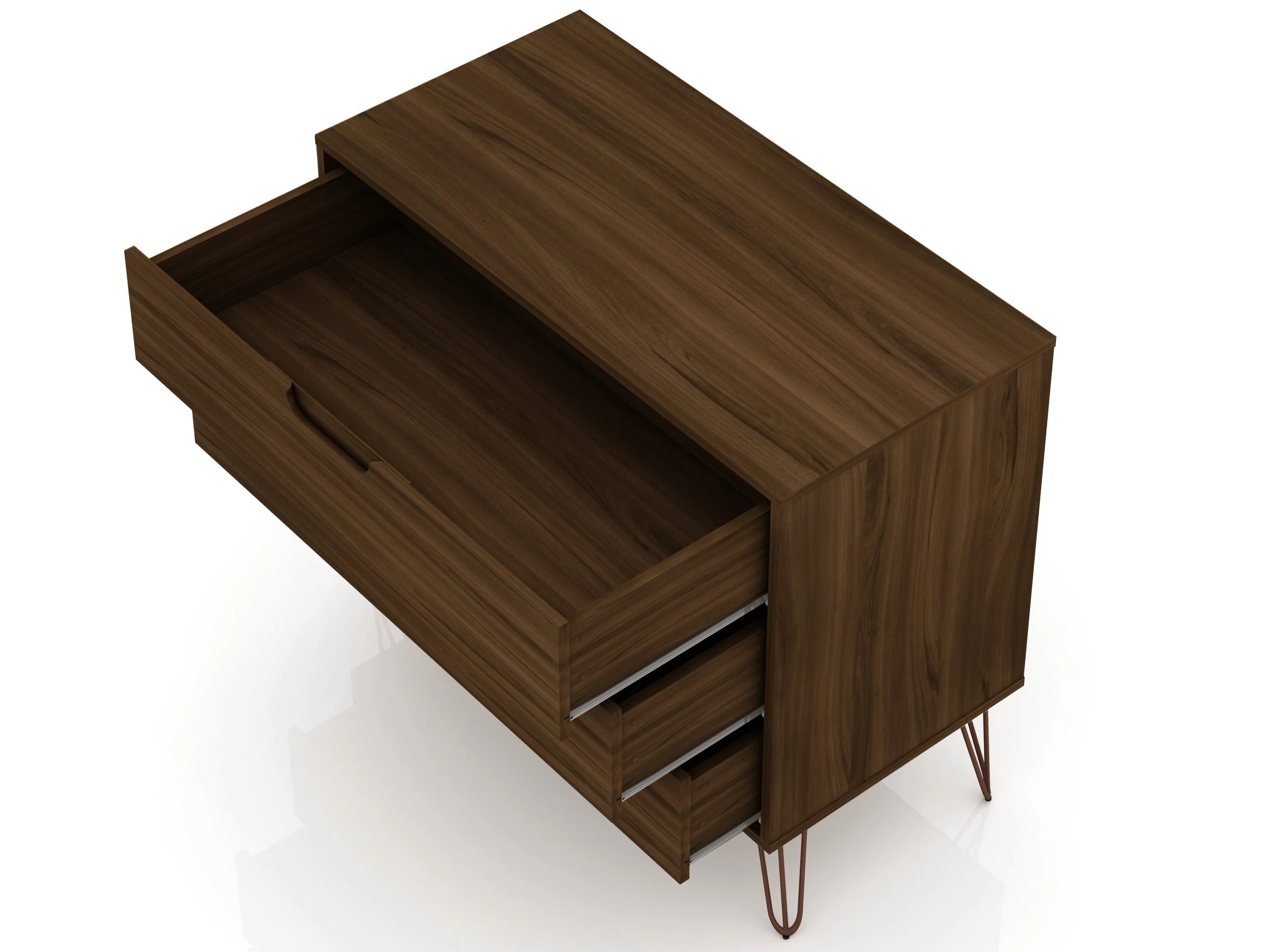 Rockefeller Dresser in Brown (set of 2) - Image 6
