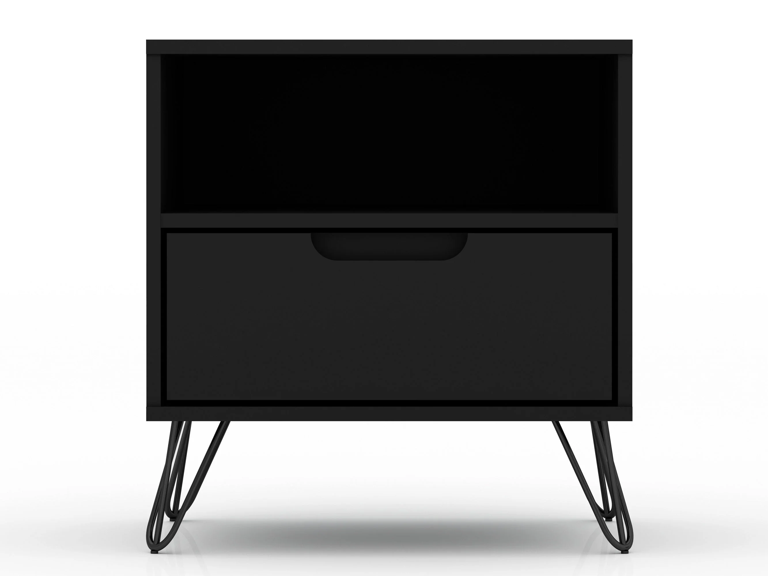 Rockefeller Nightstand 1.0 in Black (set of 2) - Image 4