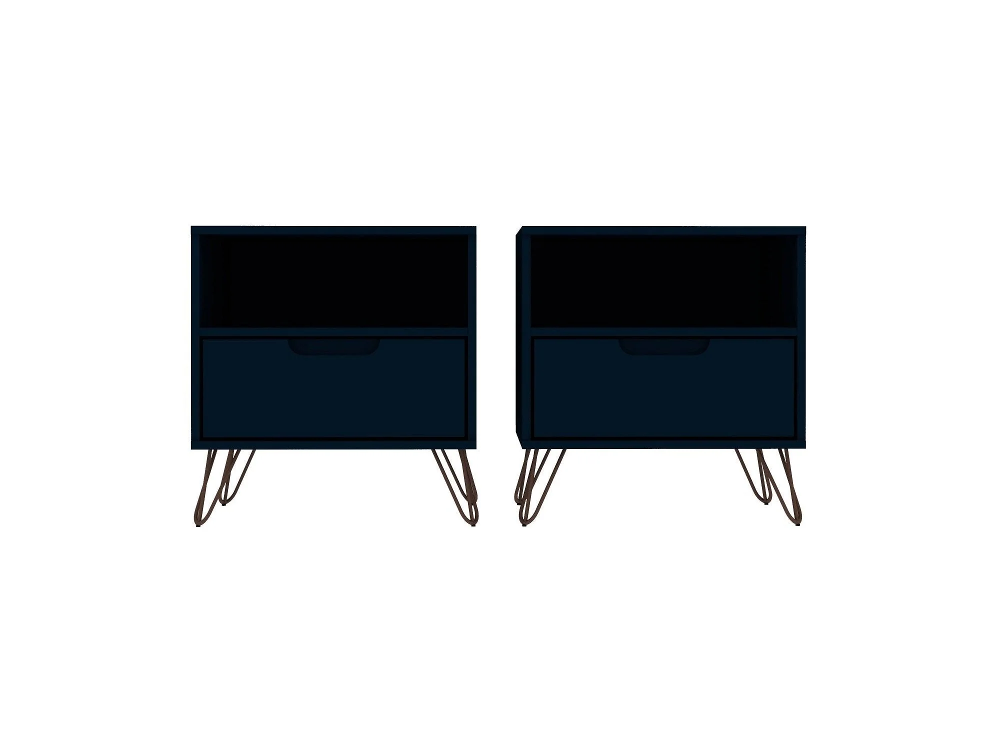 Rockefeller Nightstand 1.0 in Tatiana Midnight Blue (set of 2)