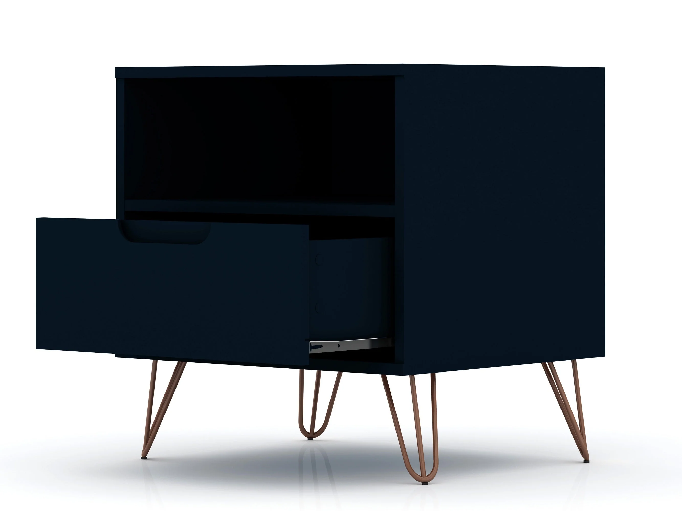 Rockefeller Nightstand 1.0 in Tatiana Midnight Blue (set of 2) - Image 4