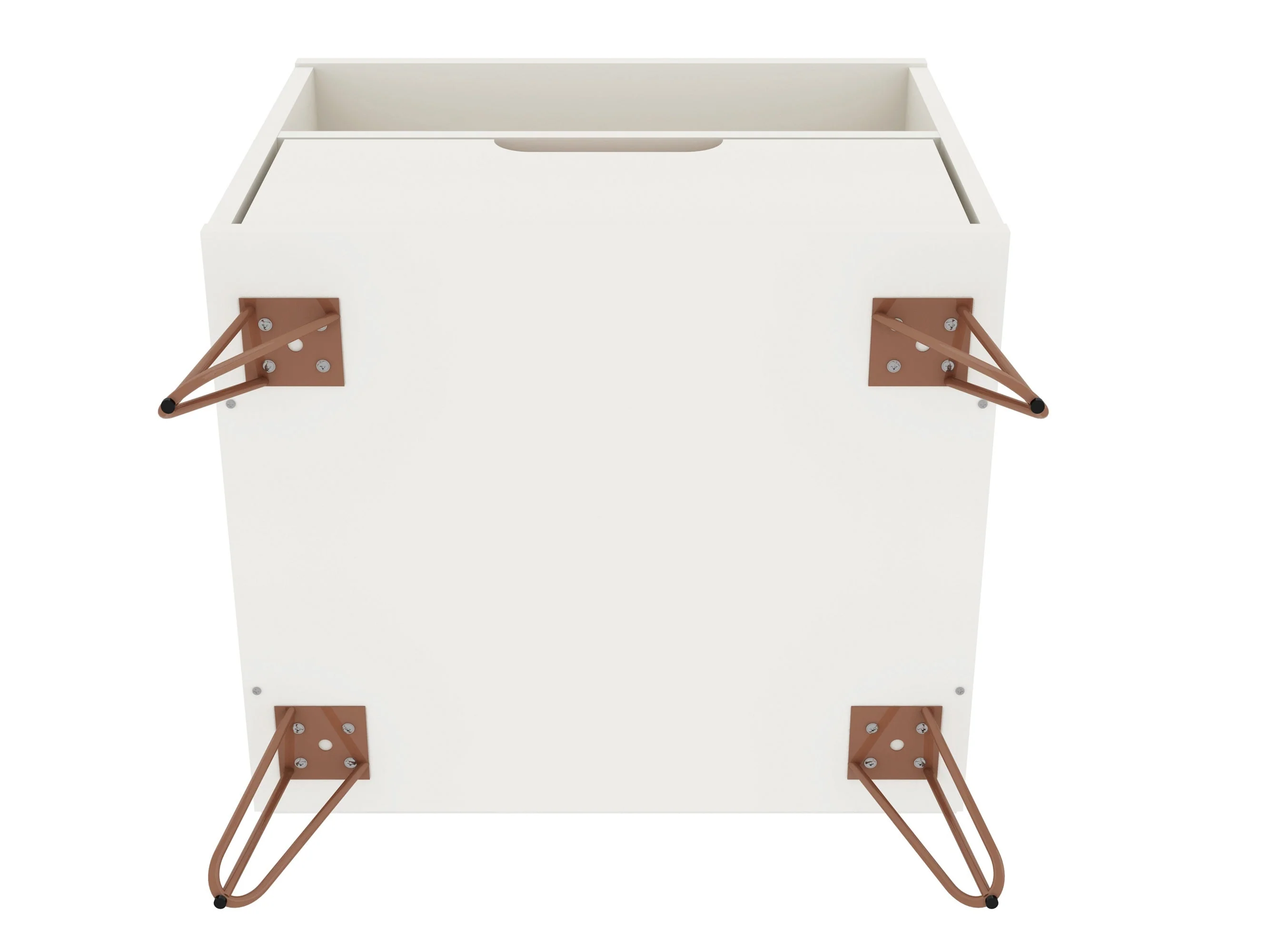 Rockefeller Nightstand 1.0 in White (set of 2) - Image 8