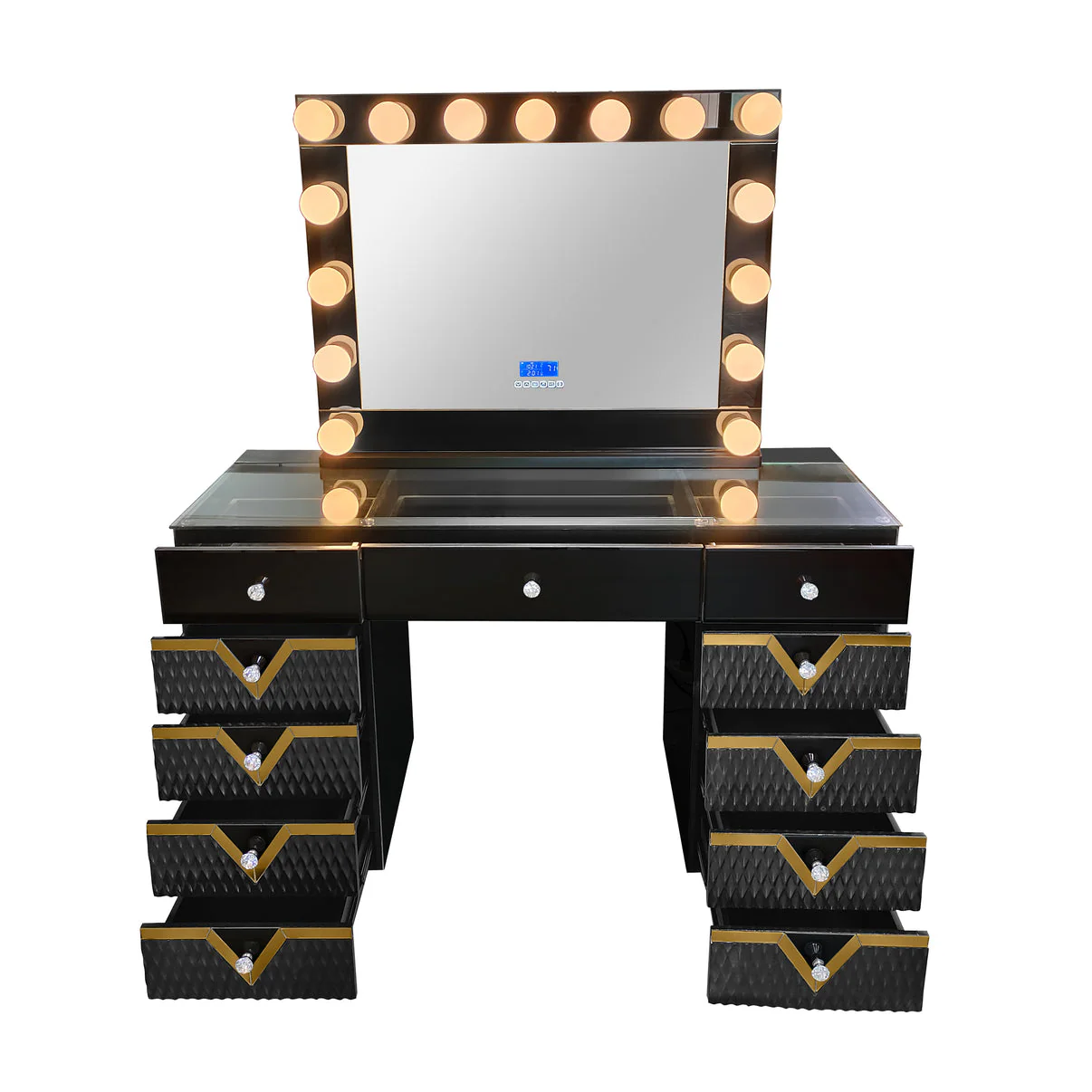 Rockstar Black Vanity Set - Image 4