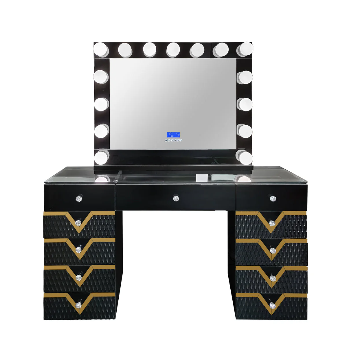 Rockstar Black Vanity Set - Image 7