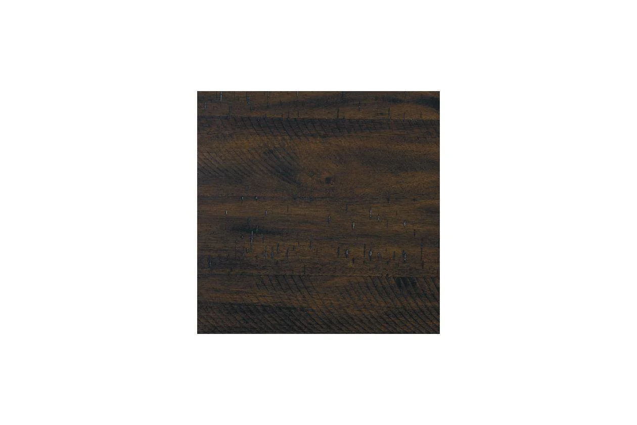 Rokane Brown Dining Table and 6 Chairs - Image 3