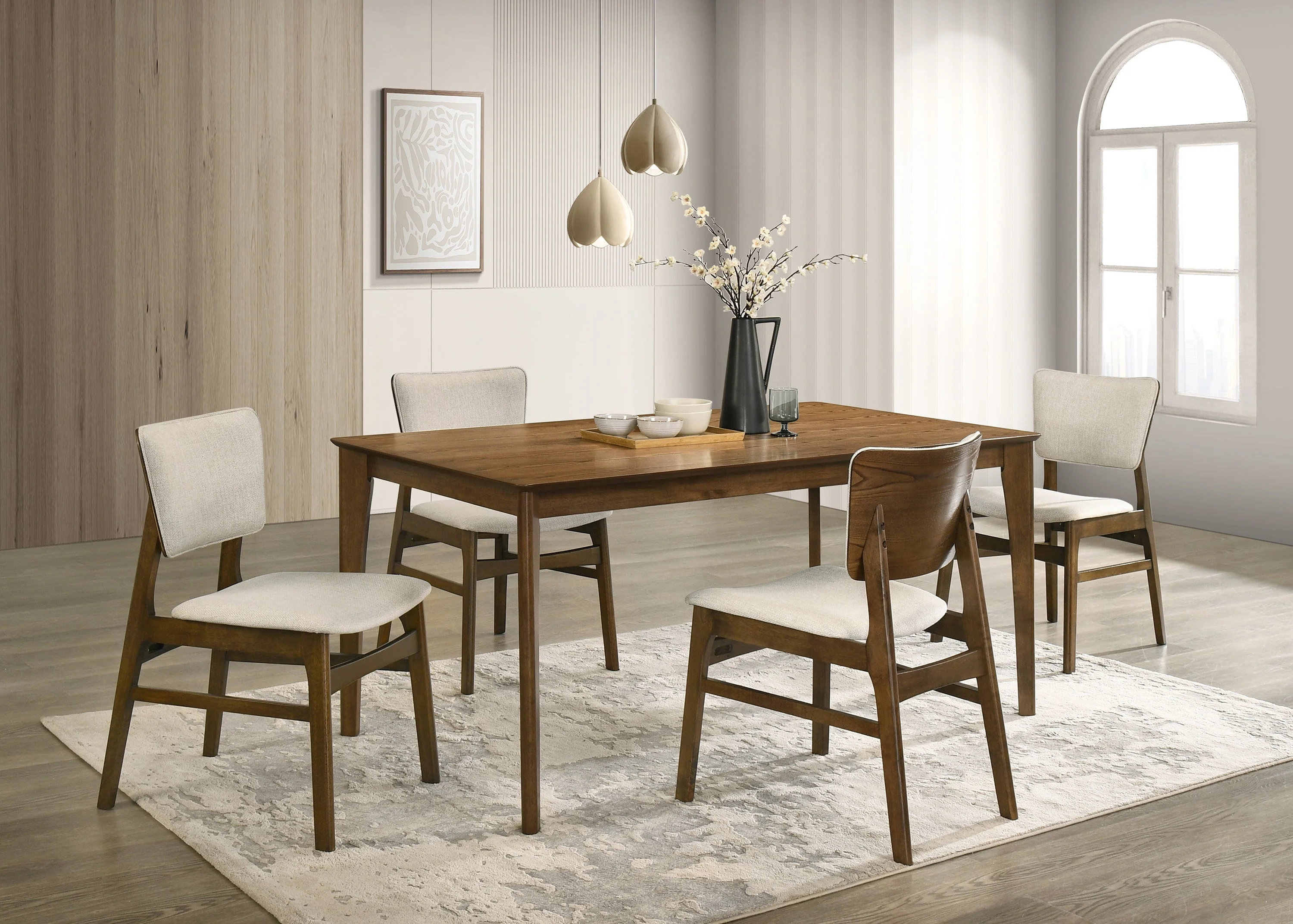 Rolstan Brown Dining Table - Image 6