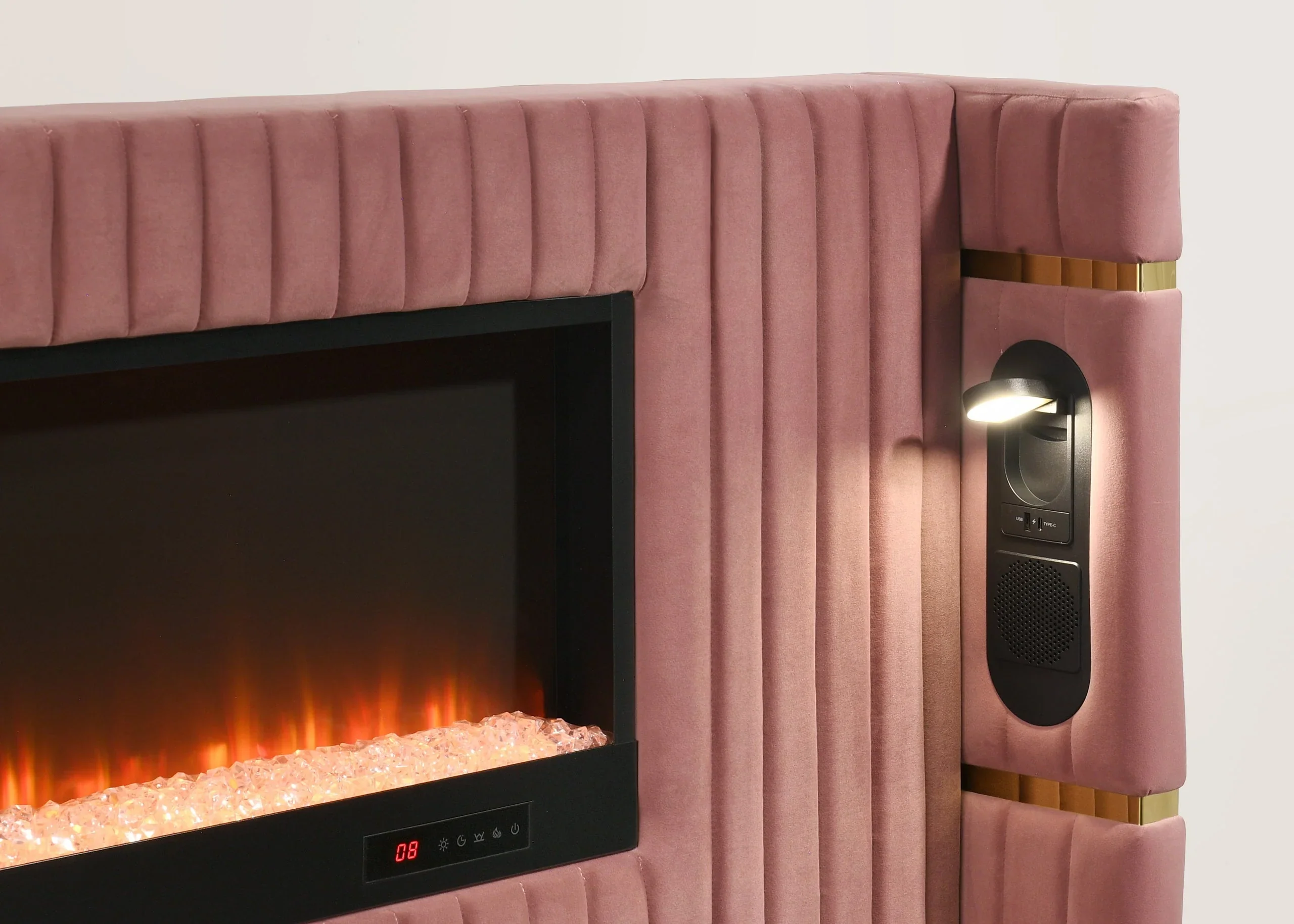 Romance Pink Queen Platform Bed - Image 3