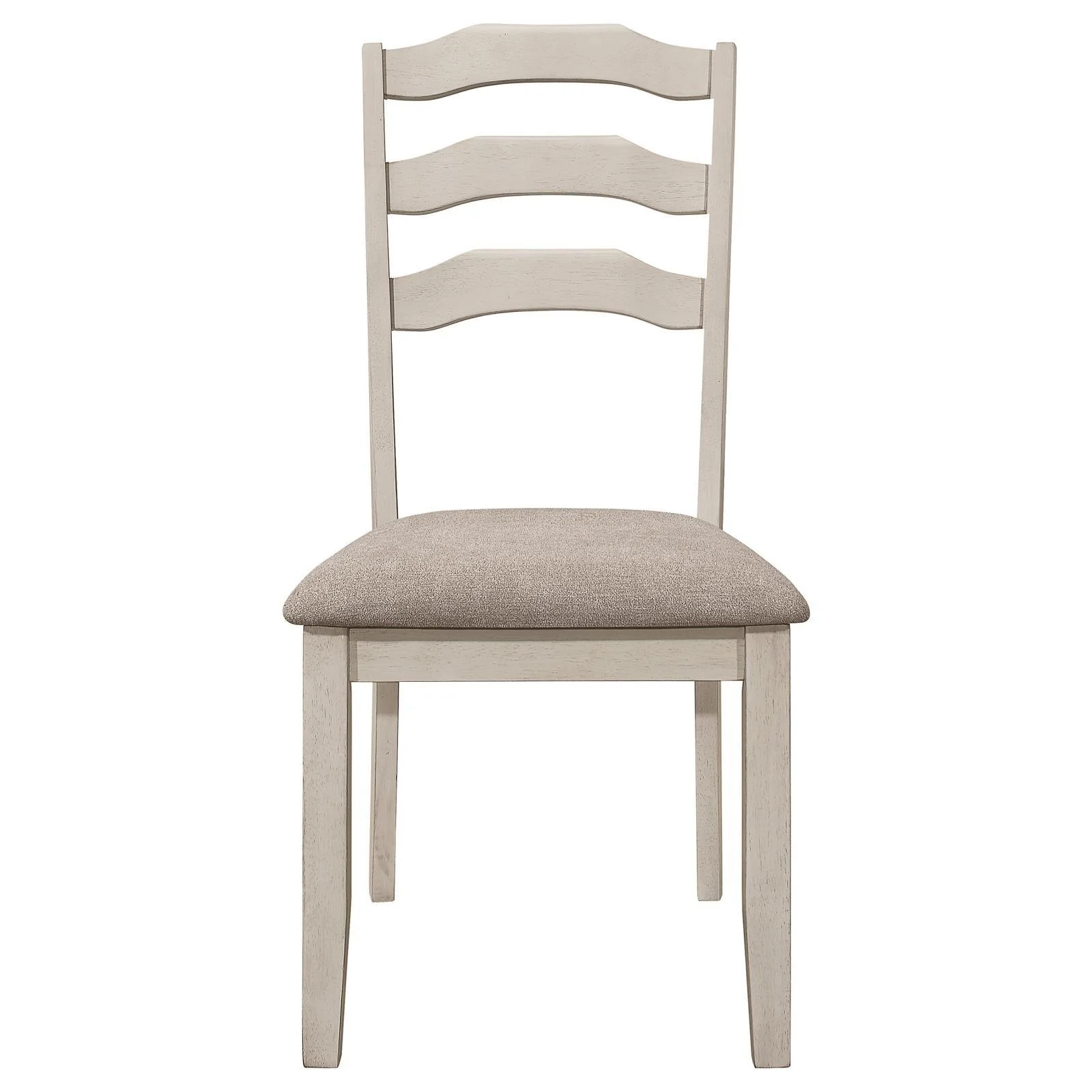 Ronnie Khaki/Rustic Cream 5-Piece Starburst Dining Set - Image 3