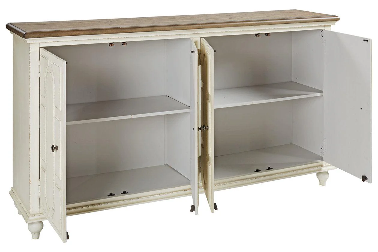 Roranville Antique White Accent Cabinet - Image 5