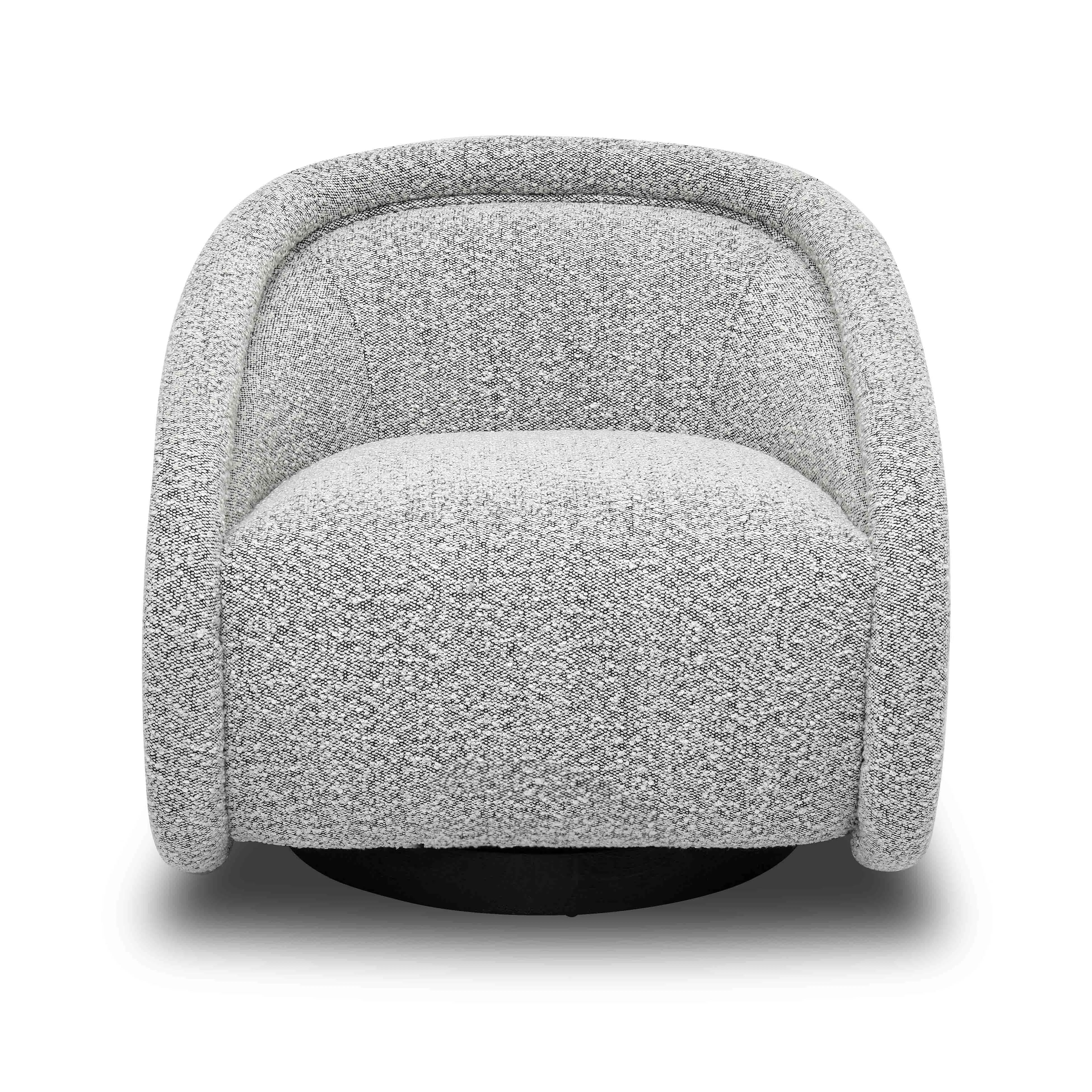 Rory Boucle Swivel Chair - Image 10