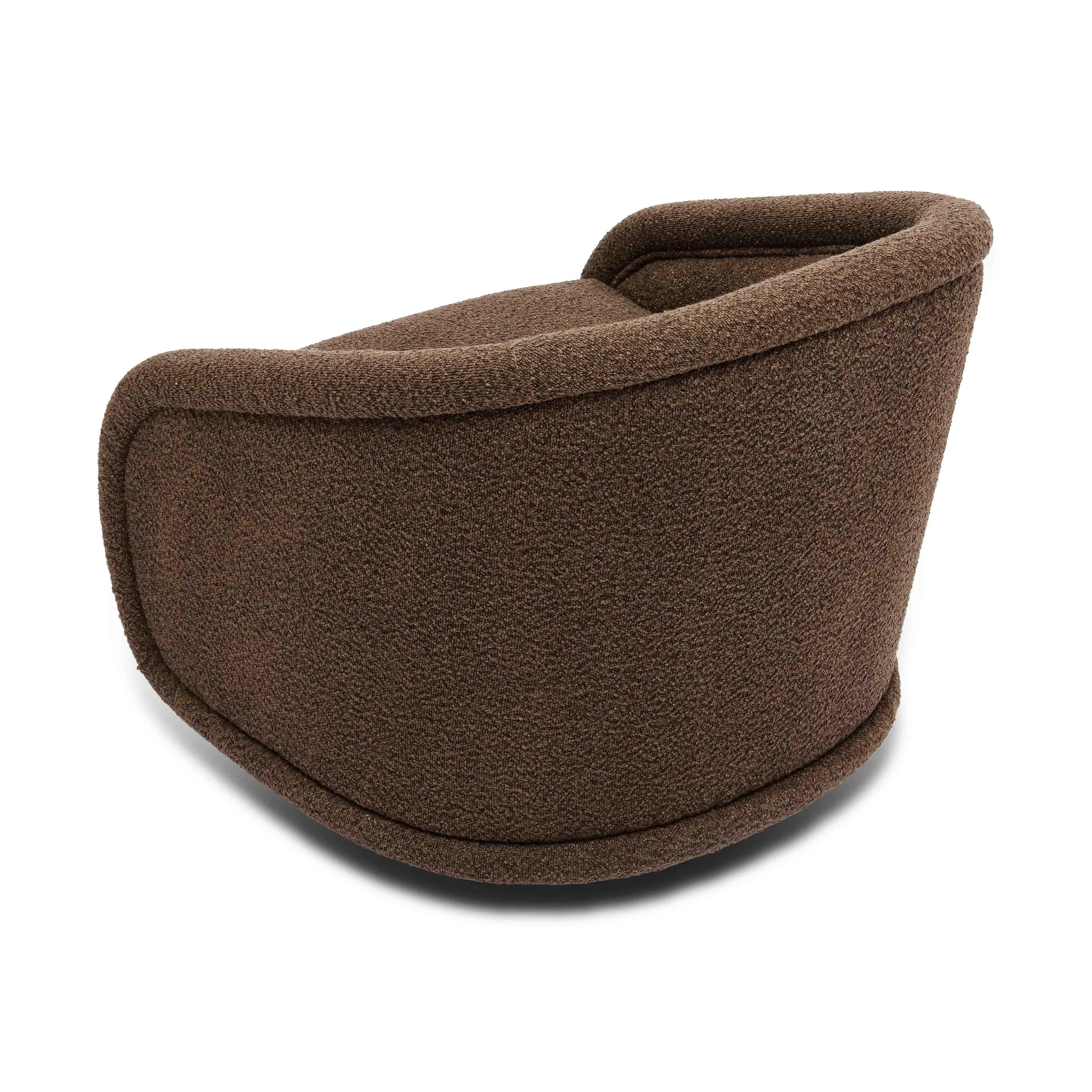Rory Boucle Swivel Chair - Image 4