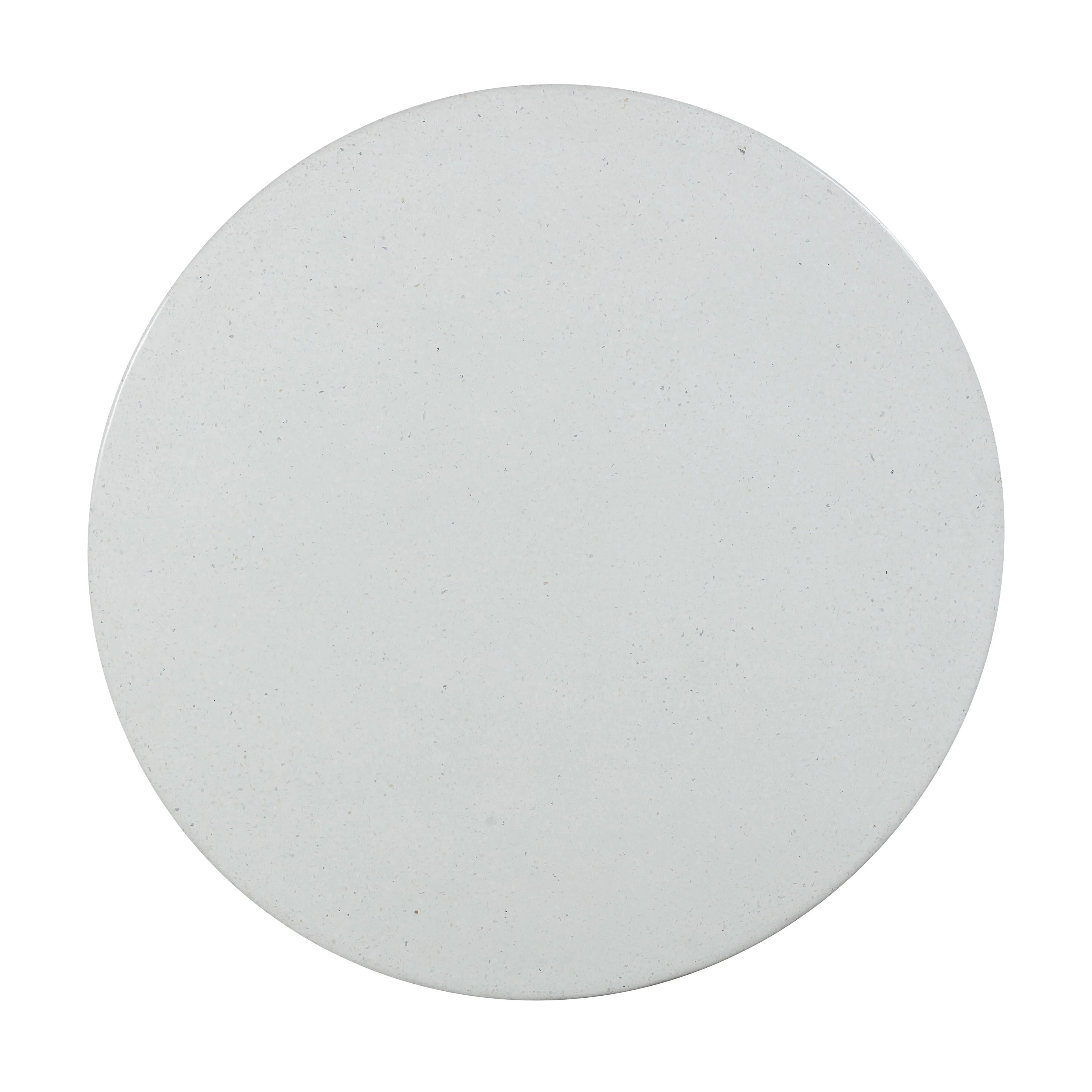 Rose Faux Terrazzo and Terracotta Concrete Indoor / Outdoor 47" Round Dining Table - Image 5