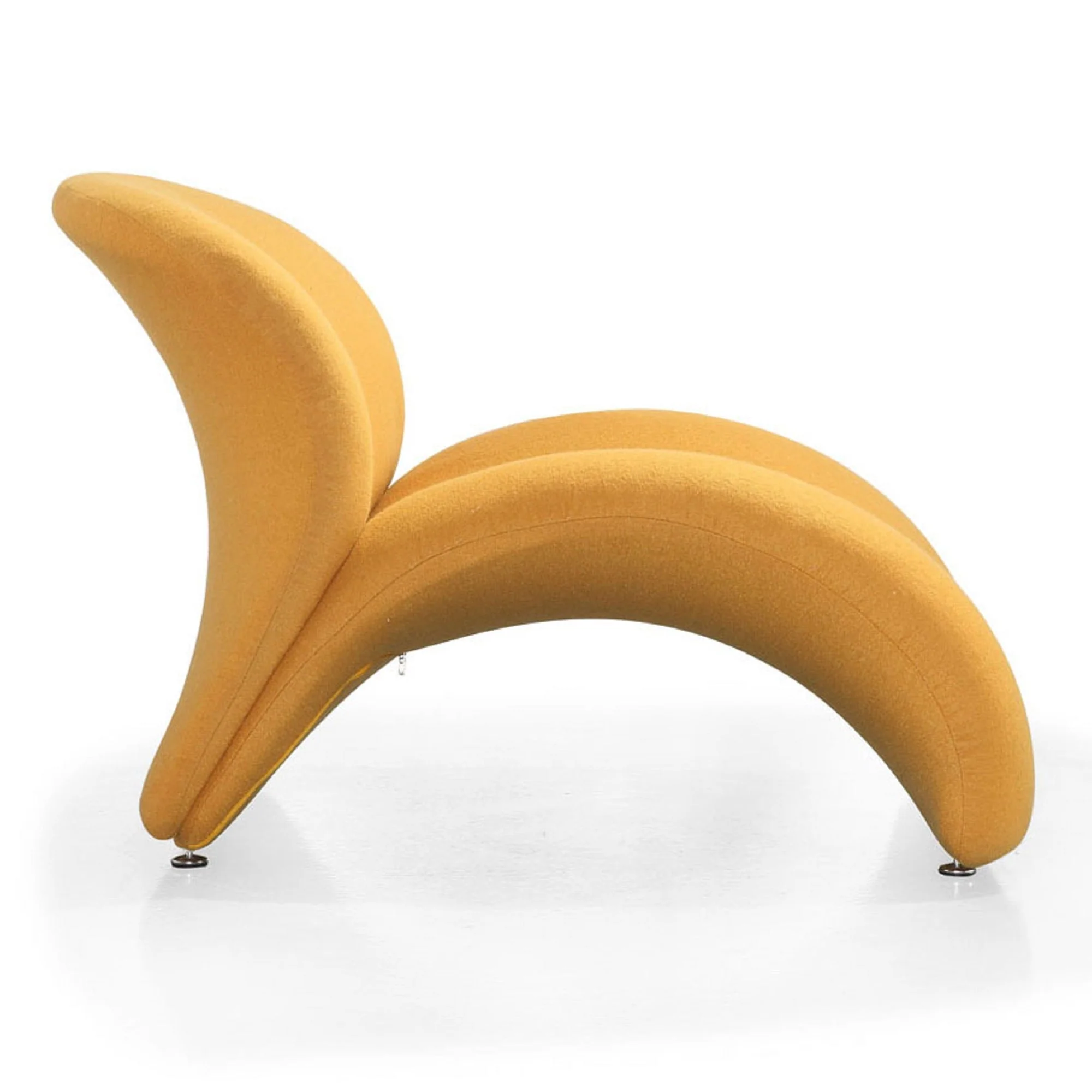 Rosebud Accent Chair in Yellow - Image 4