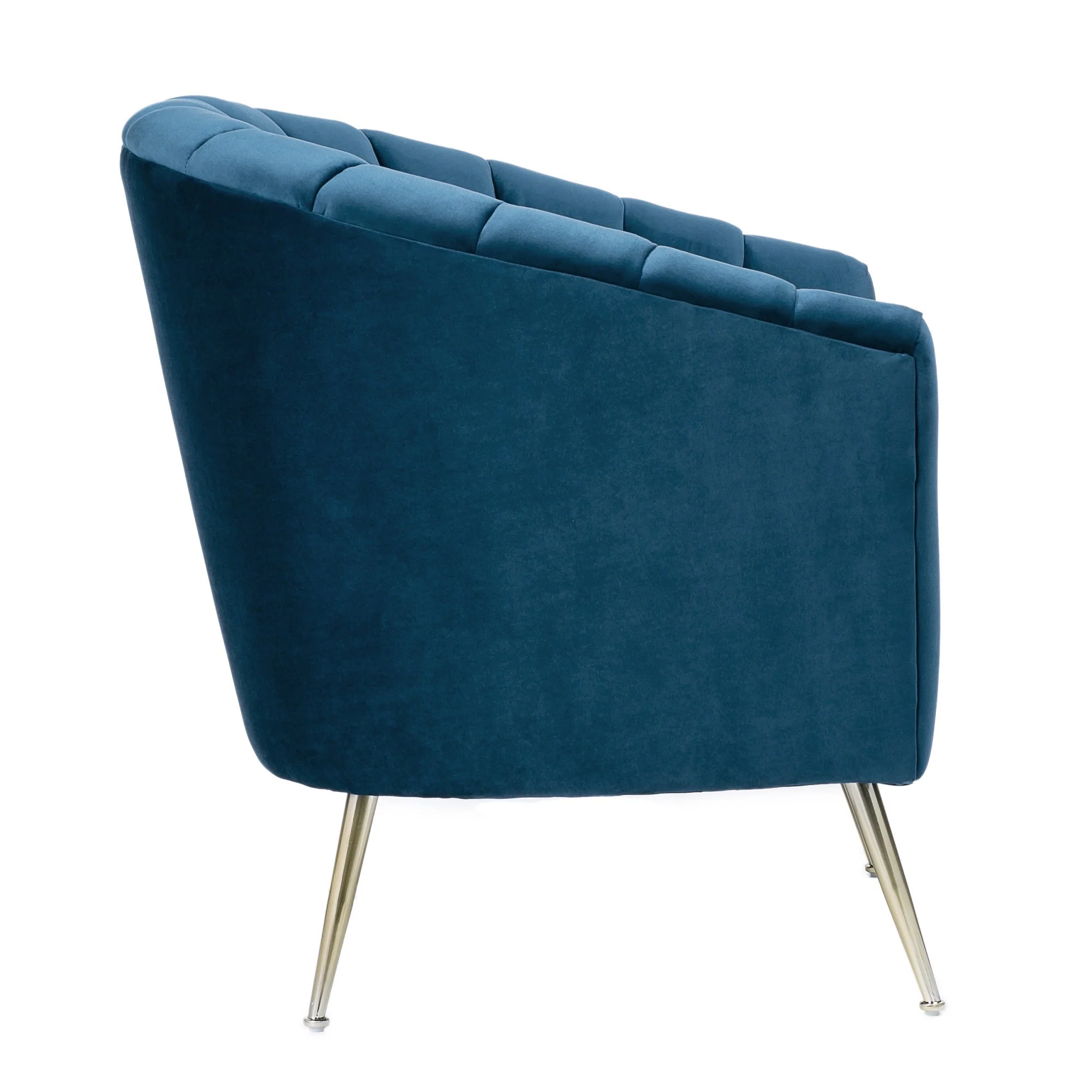 Rosemont Accent Chair in Blue and Gold (set of 2) - Image 5