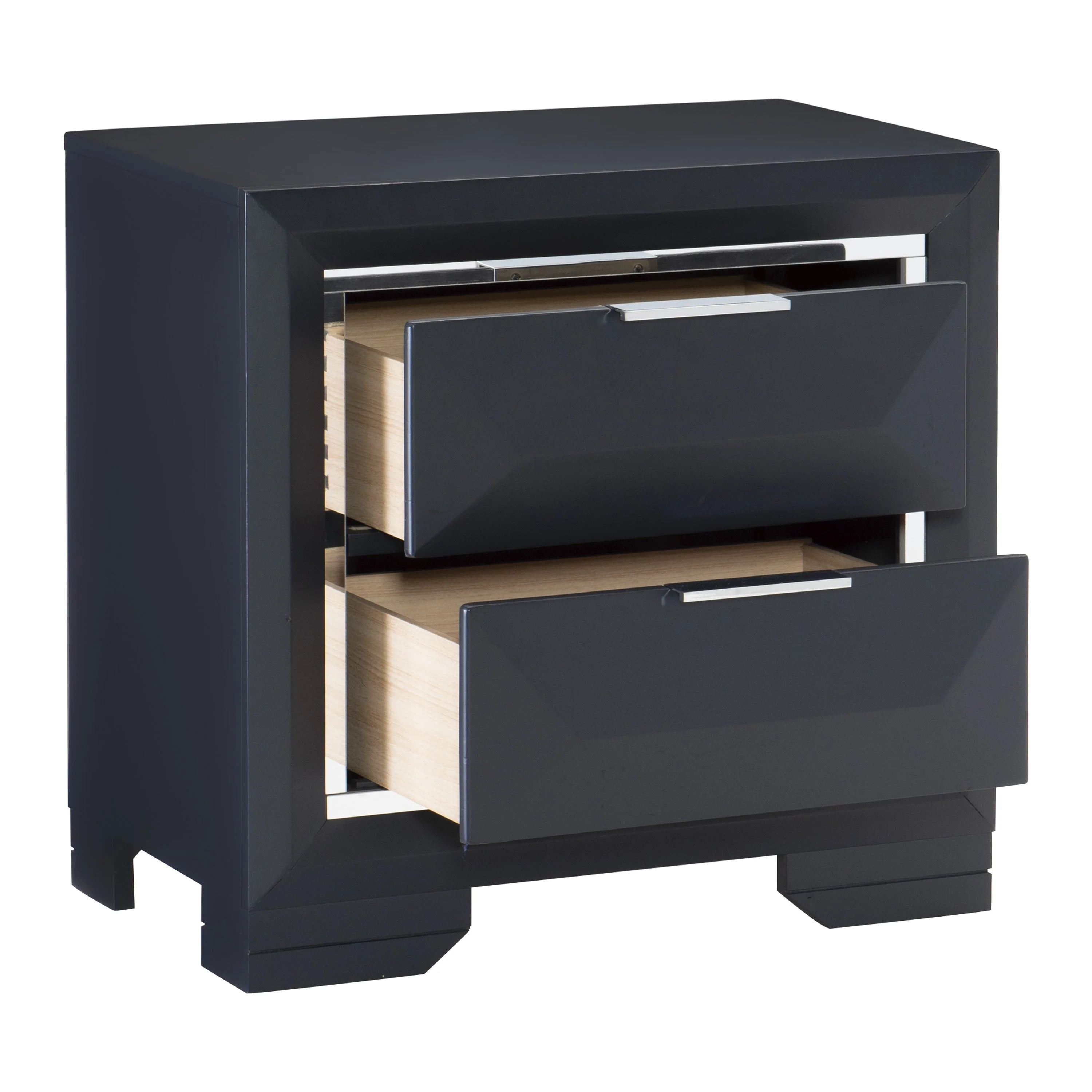 Rosemont Midnight Blue Storage Platform Bedroom Set - Image 12
