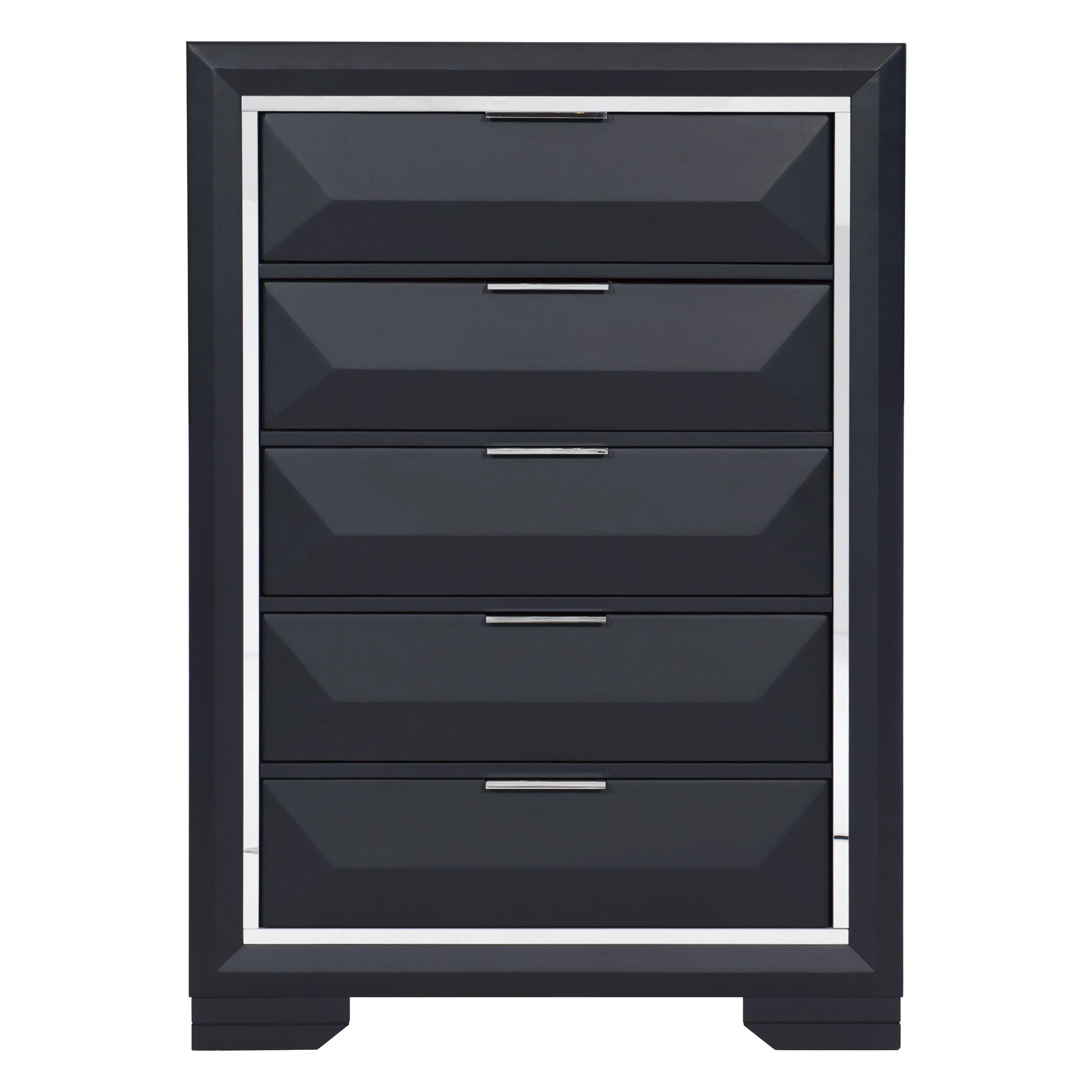 Rosemont Midnight Blue Storage Platform Bedroom Set - Image 14