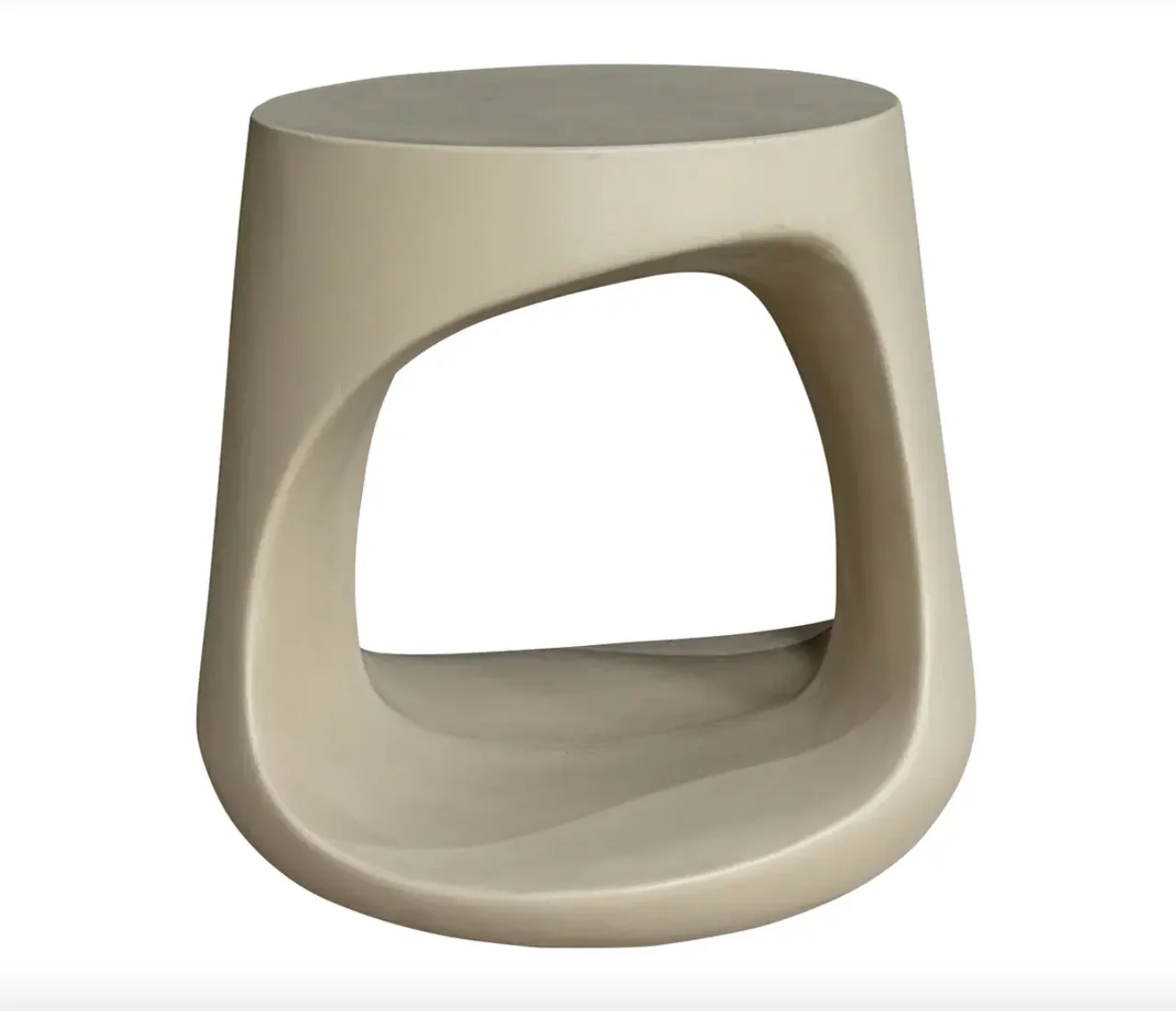 Rothko Outdoor Stool Cream