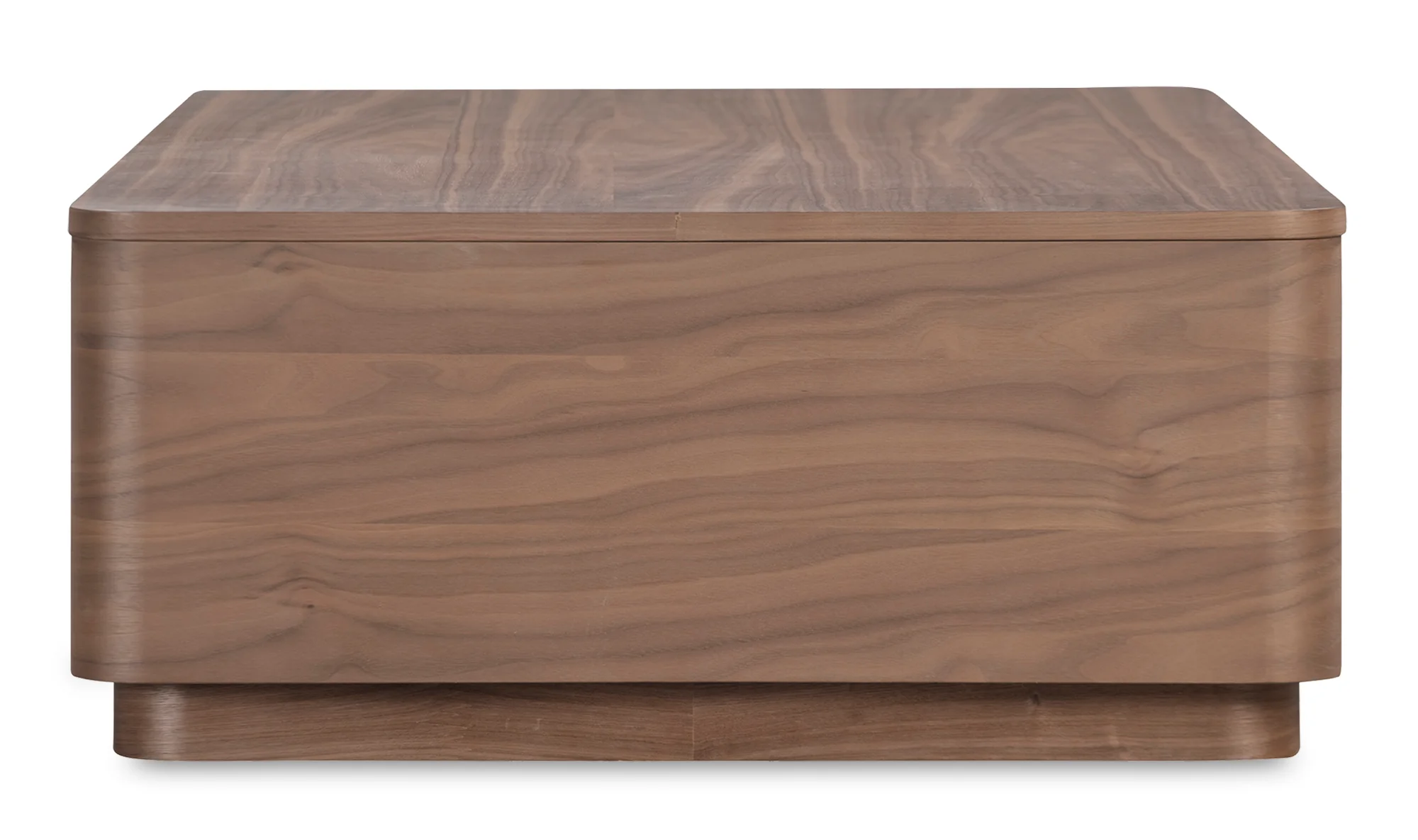 Round Off Coffee Table Walnut Brown - Image 5