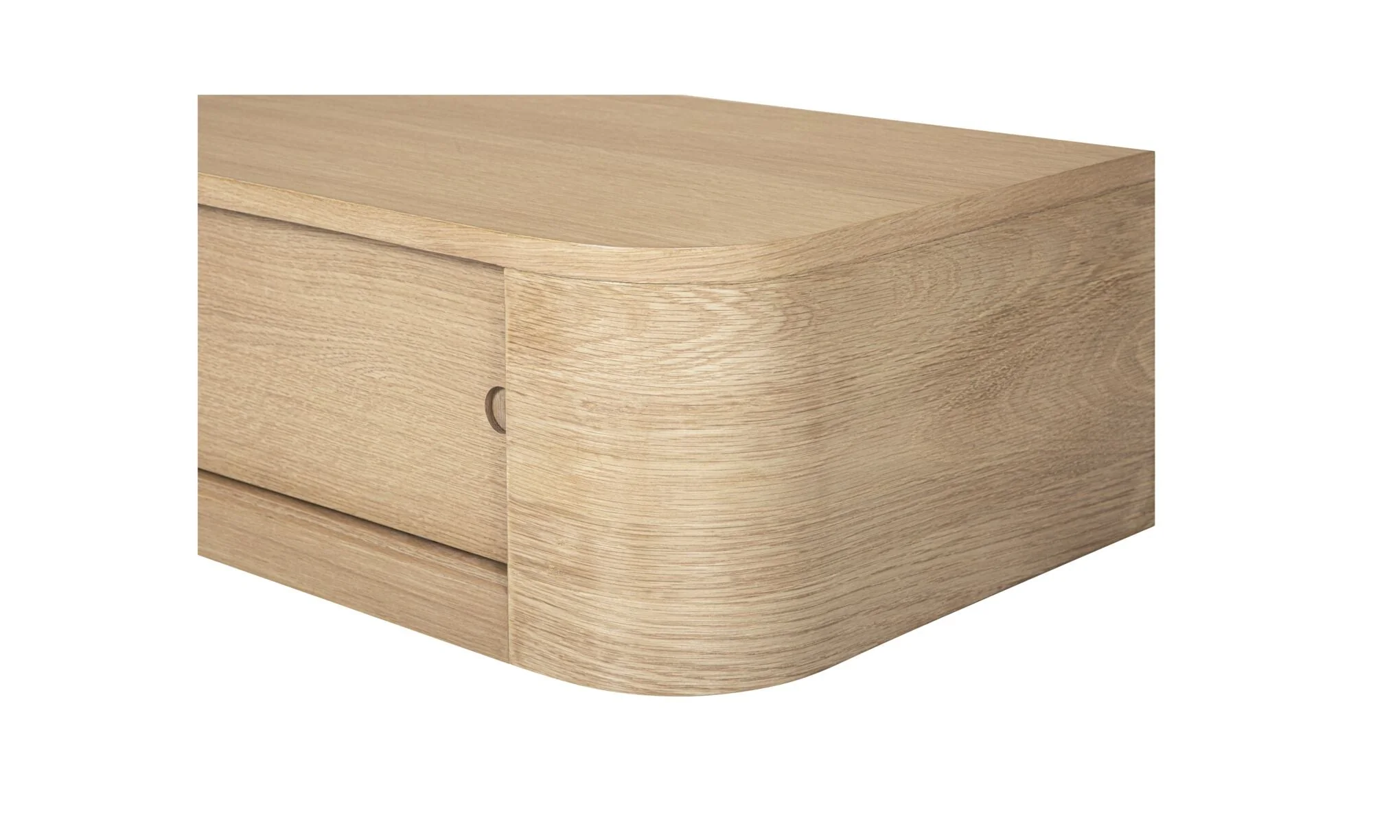 Round Off Floating Console Table Natural - Image 8
